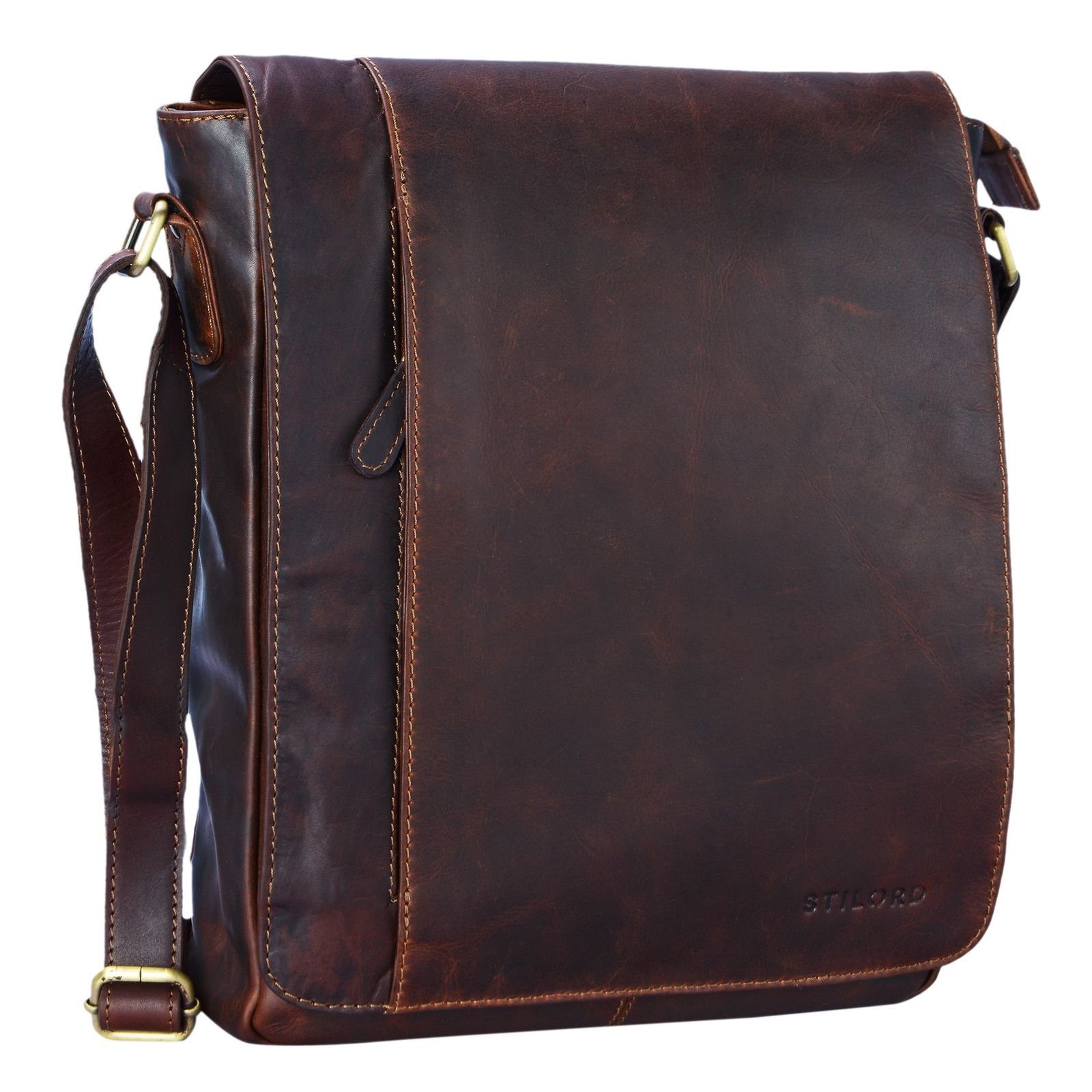 STILORD Schultertasche "Paul" Umhängetasche Herren Leder günstig online kaufen