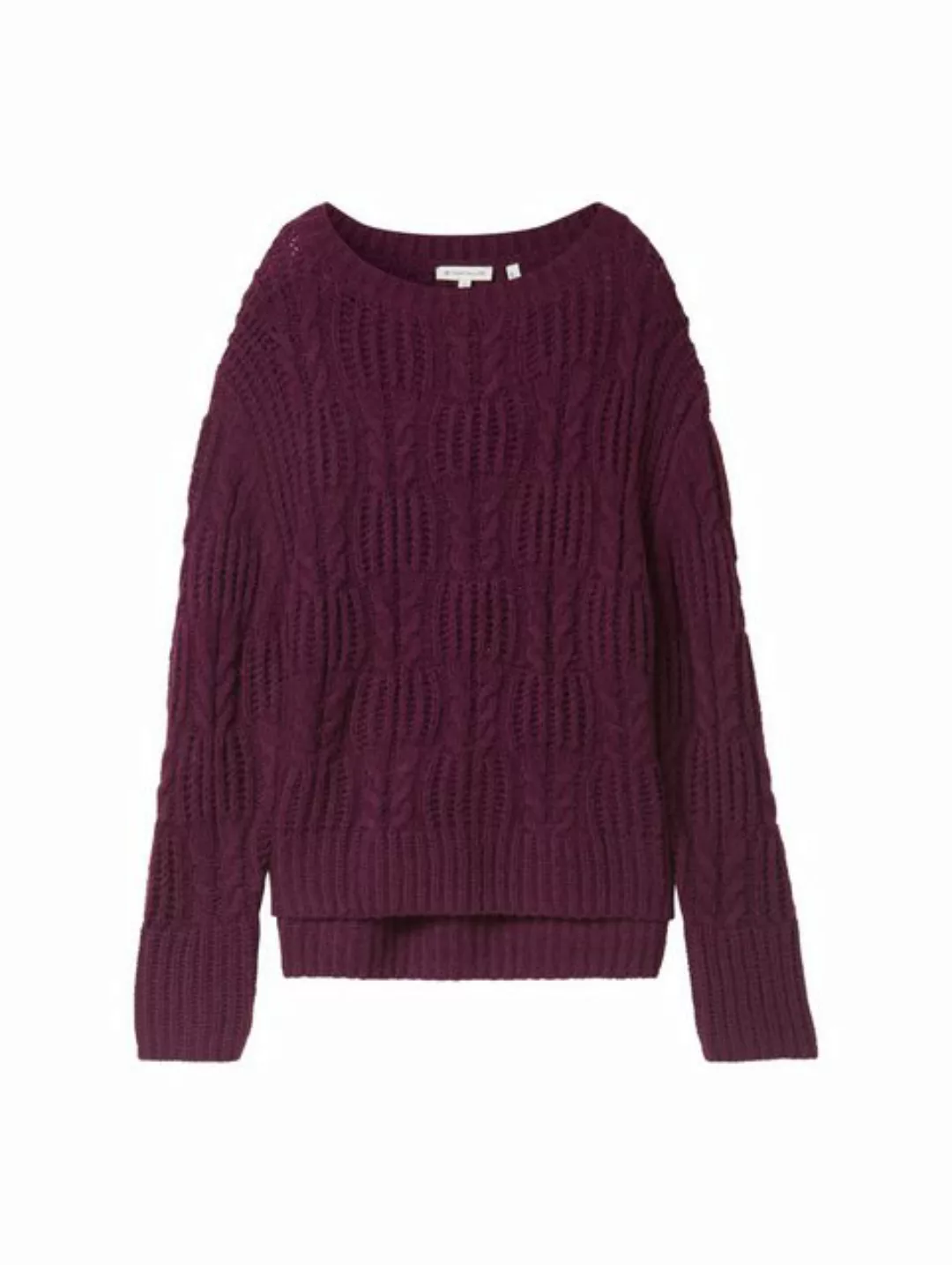 TOM TAILOR Strickpullover knit pullover cable günstig online kaufen