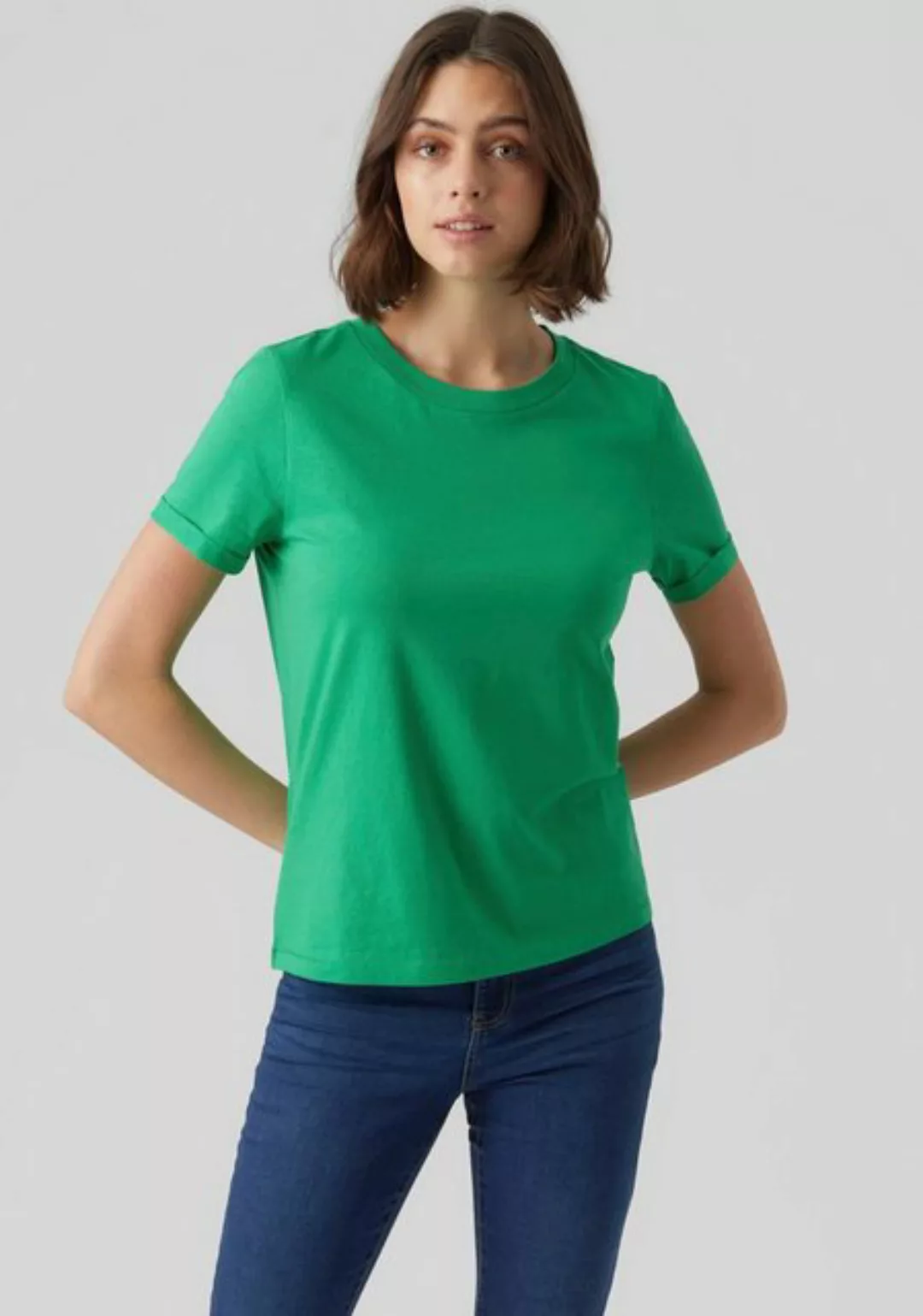 Vero Moda Kurzarmshirt "VMPAULA S/S T-SHIRT NOOS" günstig online kaufen