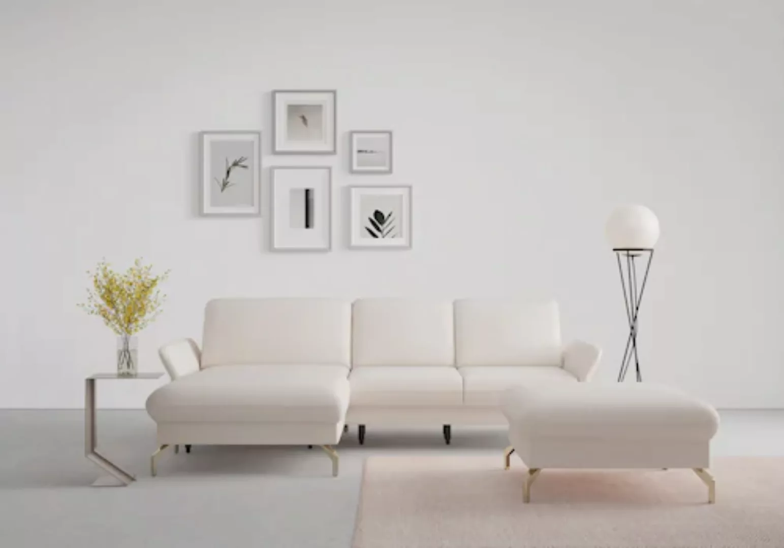 sit&more Ecksofa »Fashion L-Form«, wahlweise mit Kopfteilverstellung, Vorzi günstig online kaufen