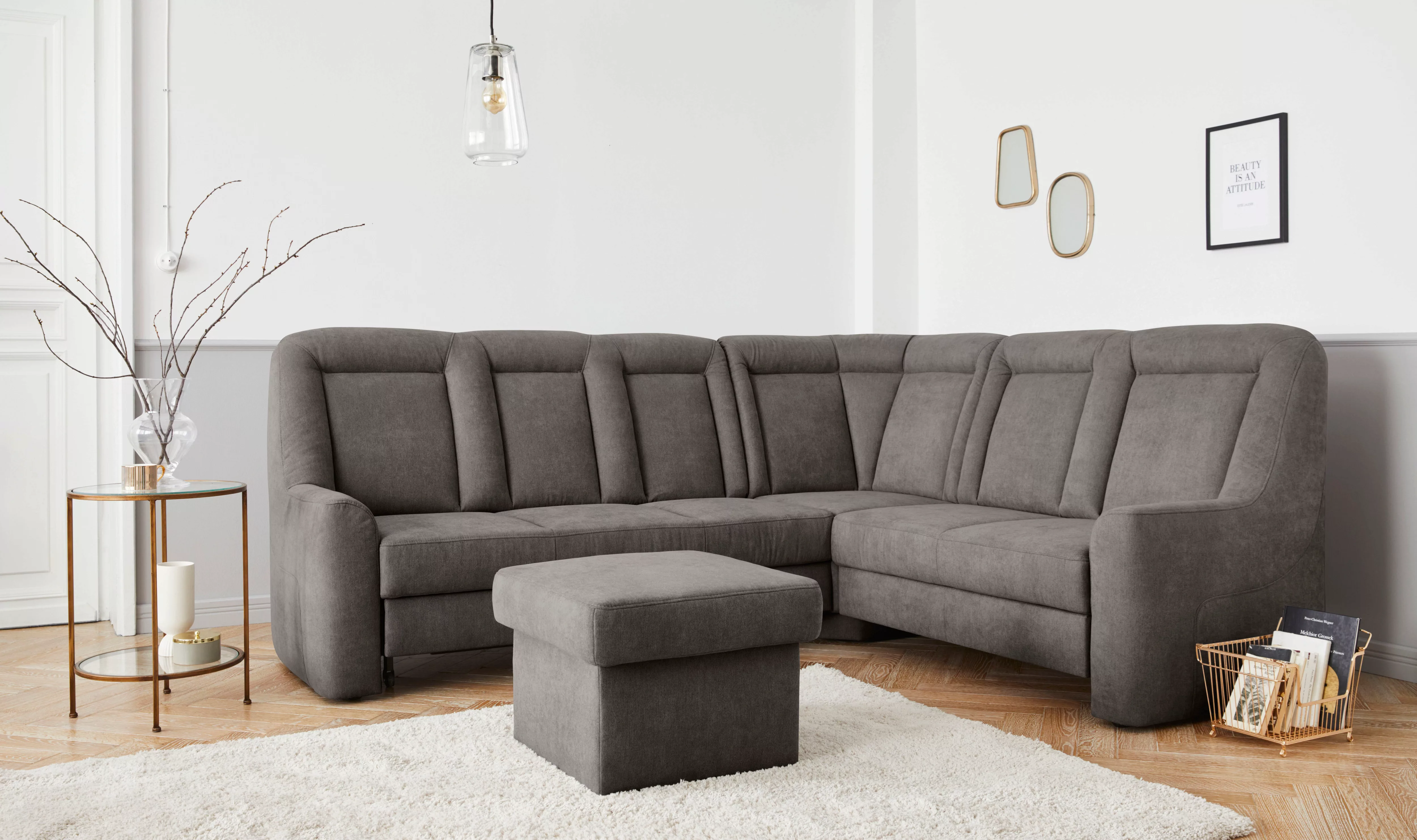 sit&more Ecksofa "Melissa L-Form" günstig online kaufen