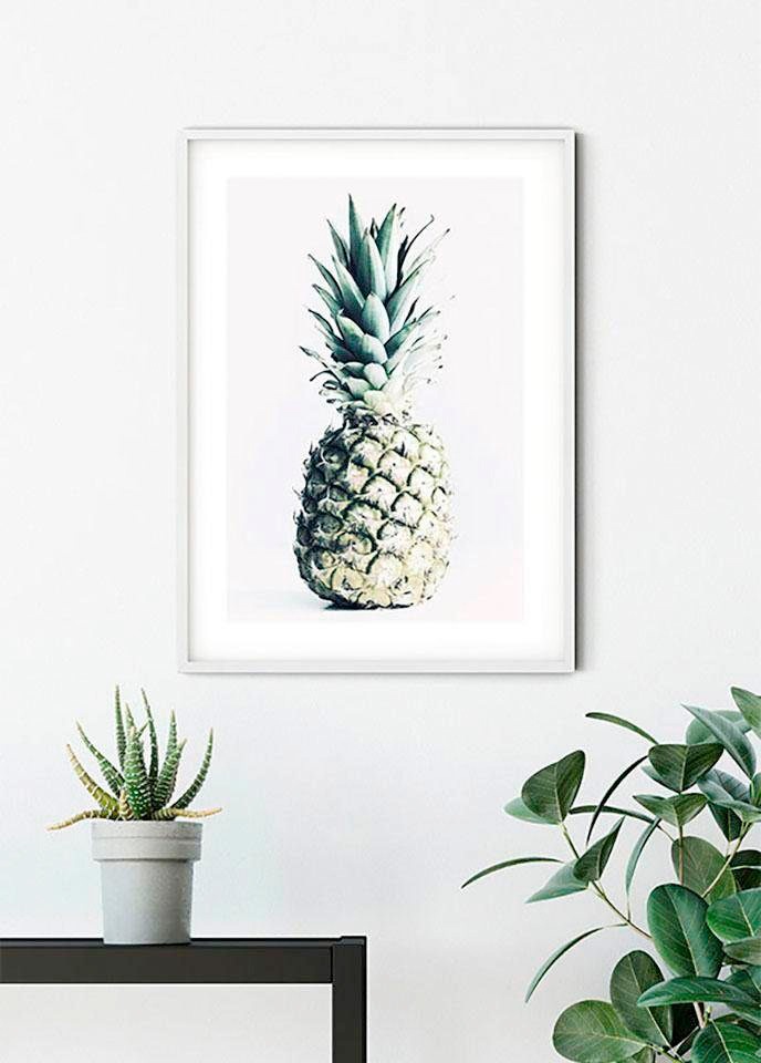 Komar Poster »Pineapple«, Obst, (1 St.), Kinderzimmer, Schlafzimmer, Wohnzi günstig online kaufen