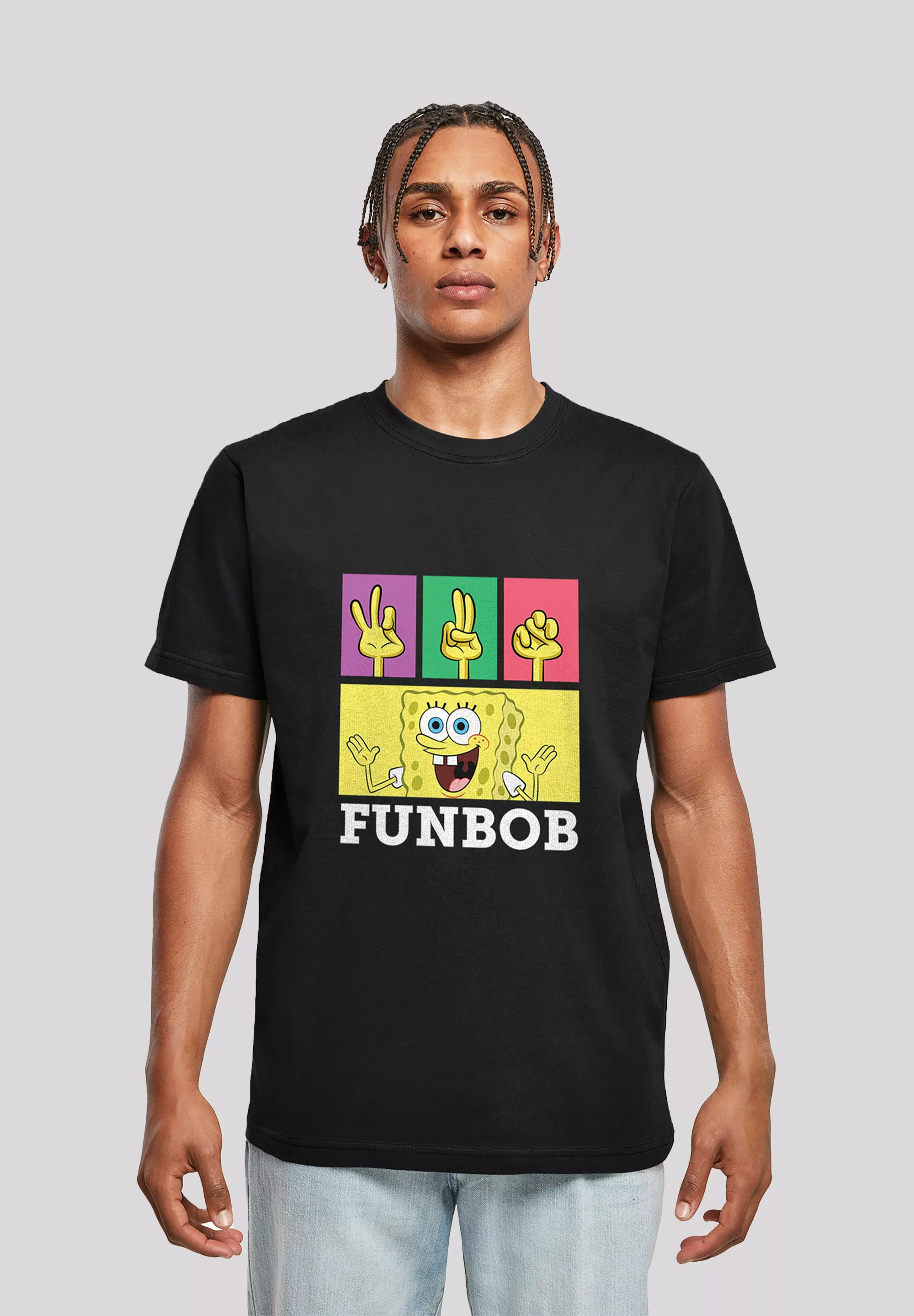 F4NT4STIC T-Shirt "Spongebob Schwammkopf FUNBOB", Herren,Premium Merch,Regu günstig online kaufen