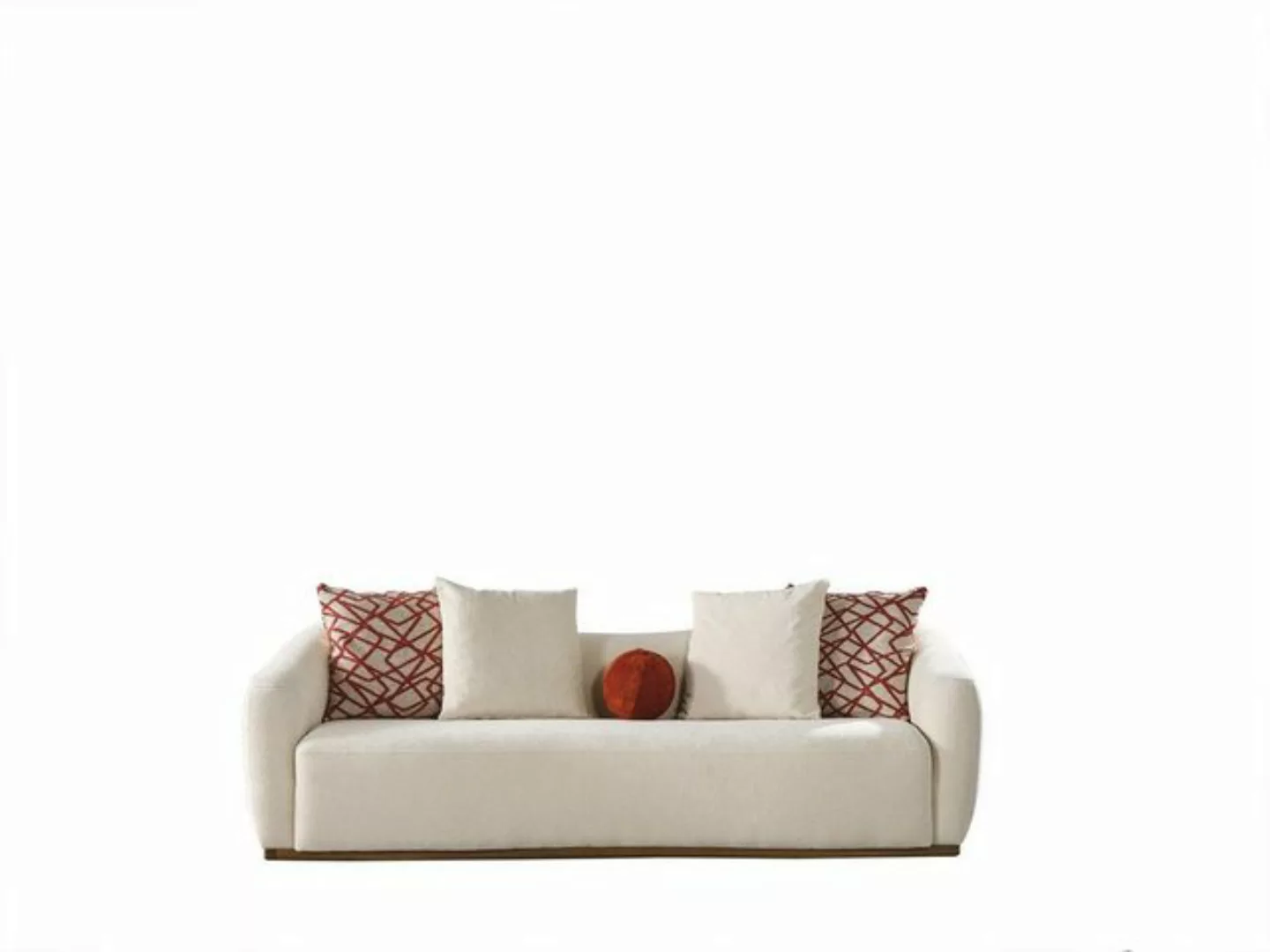 JVmoebel 4-Sitzer Sofa 4 Sitzer Couch Polster Design Textil Wohnzimmer Desi günstig online kaufen