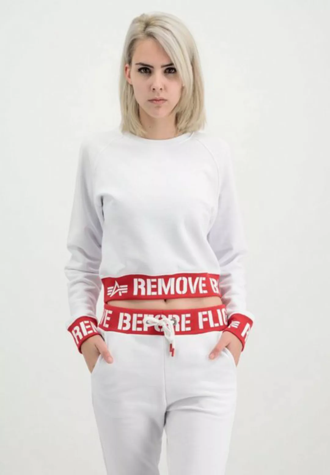 Alpha Industries Sweater Alpha Industries Women - Sweatshirts RBF Cropped S günstig online kaufen