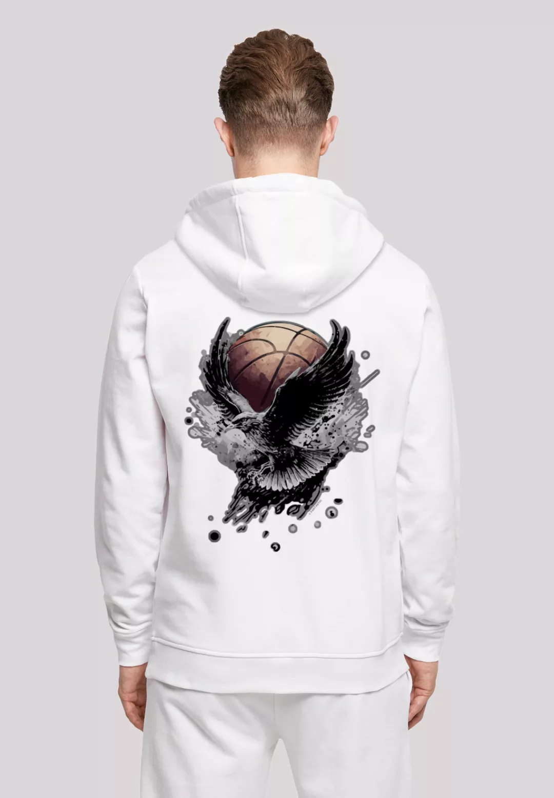 F4NT4STIC Kapuzenpullover "Basketball Adler", Print günstig online kaufen