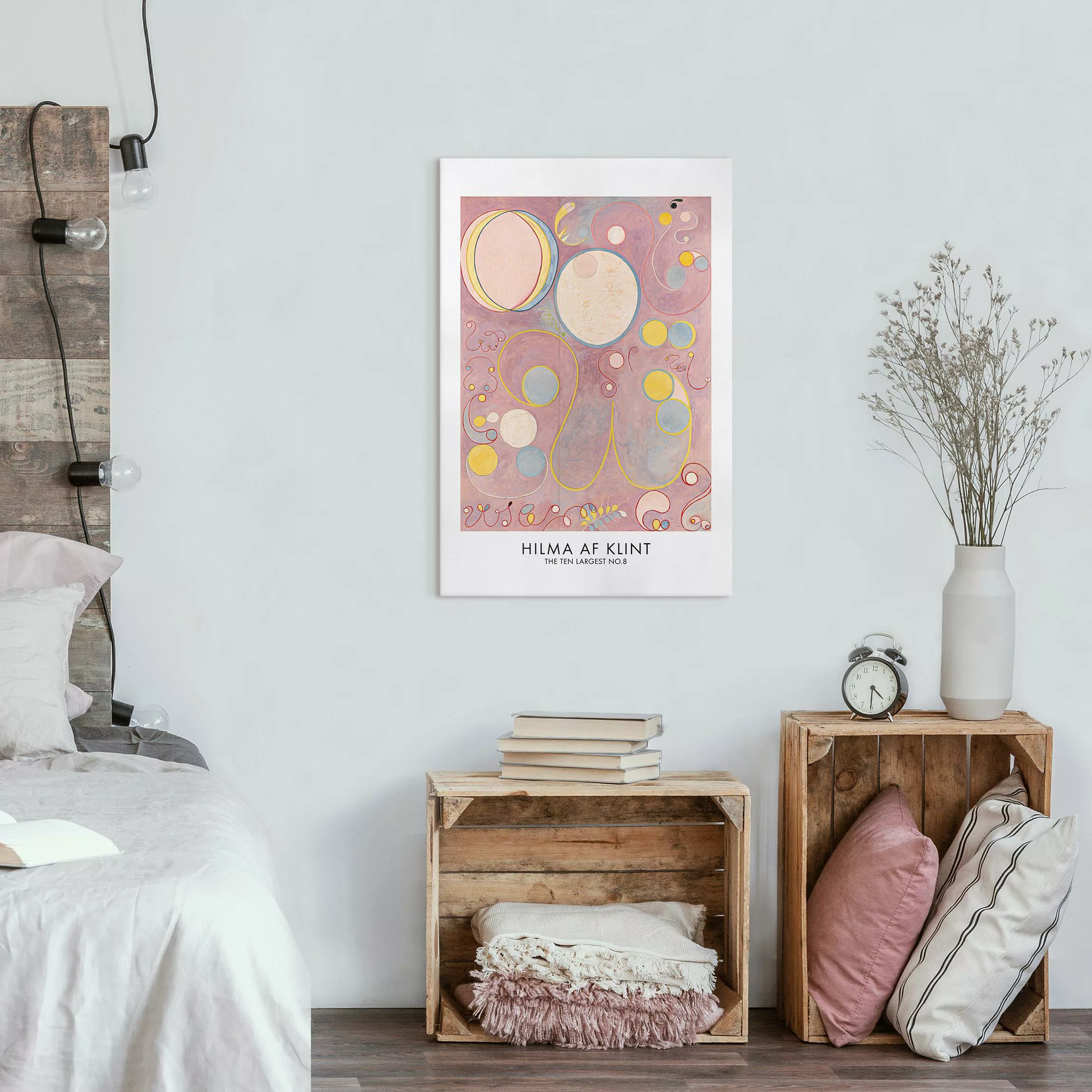 Leinwandbild Hilma Af Klint - The ten largest no.8 günstig online kaufen