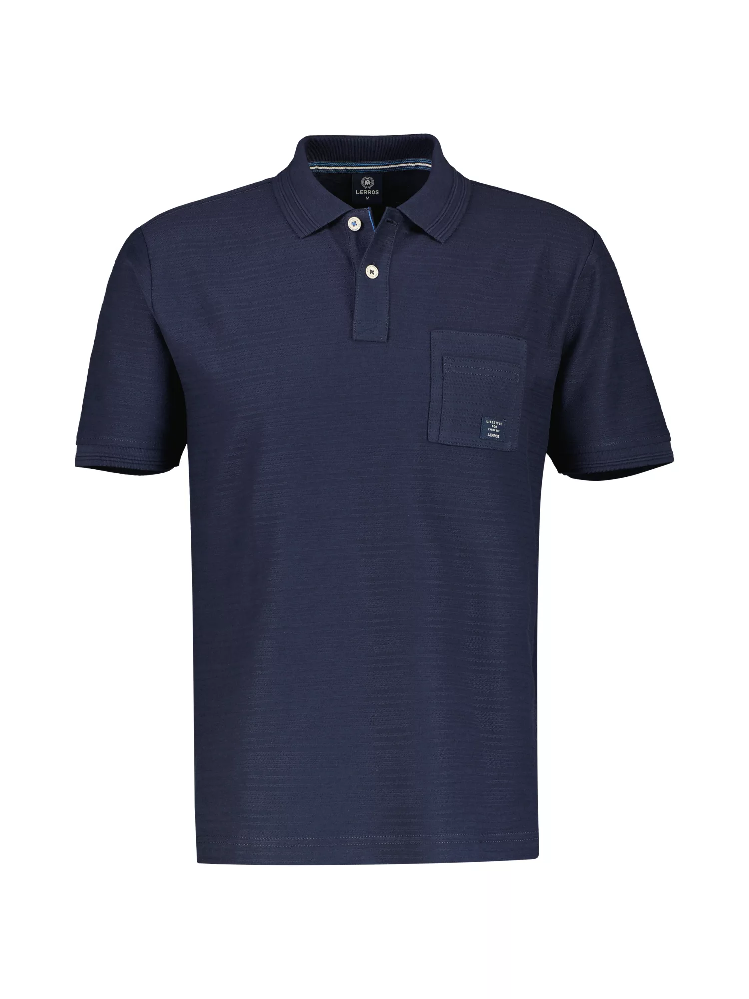 LERROS Poloshirt "LERROS Herren Poloshirt, tonal-sommerlich gemustert" günstig online kaufen