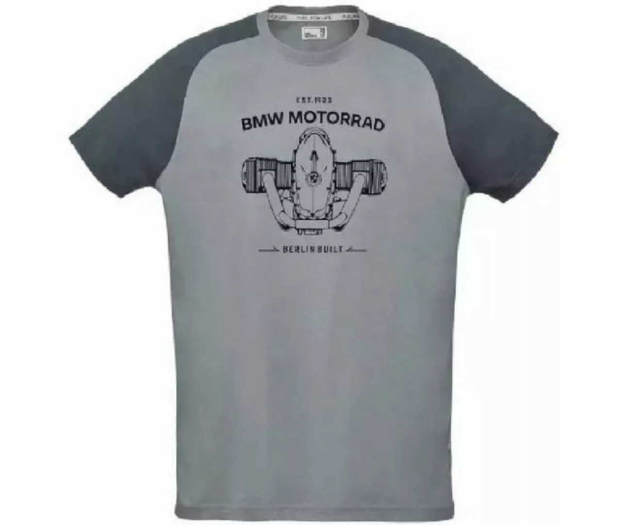 BMW T-Shirt BMW M Performance Motorsport T-Shirt grau Boxer Motorrad günstig online kaufen