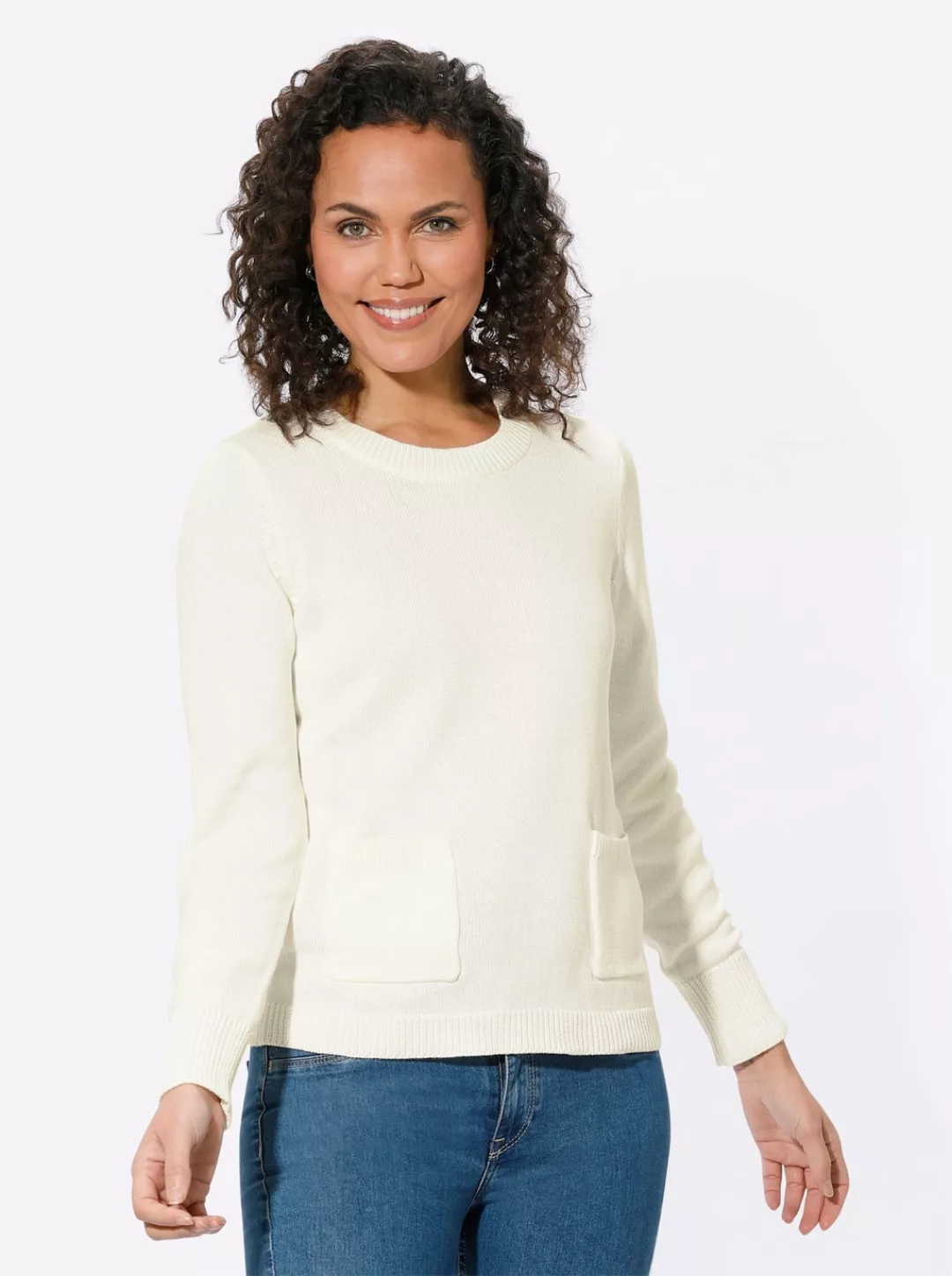 Casual Looks Rundhalspullover "Pullover" günstig online kaufen