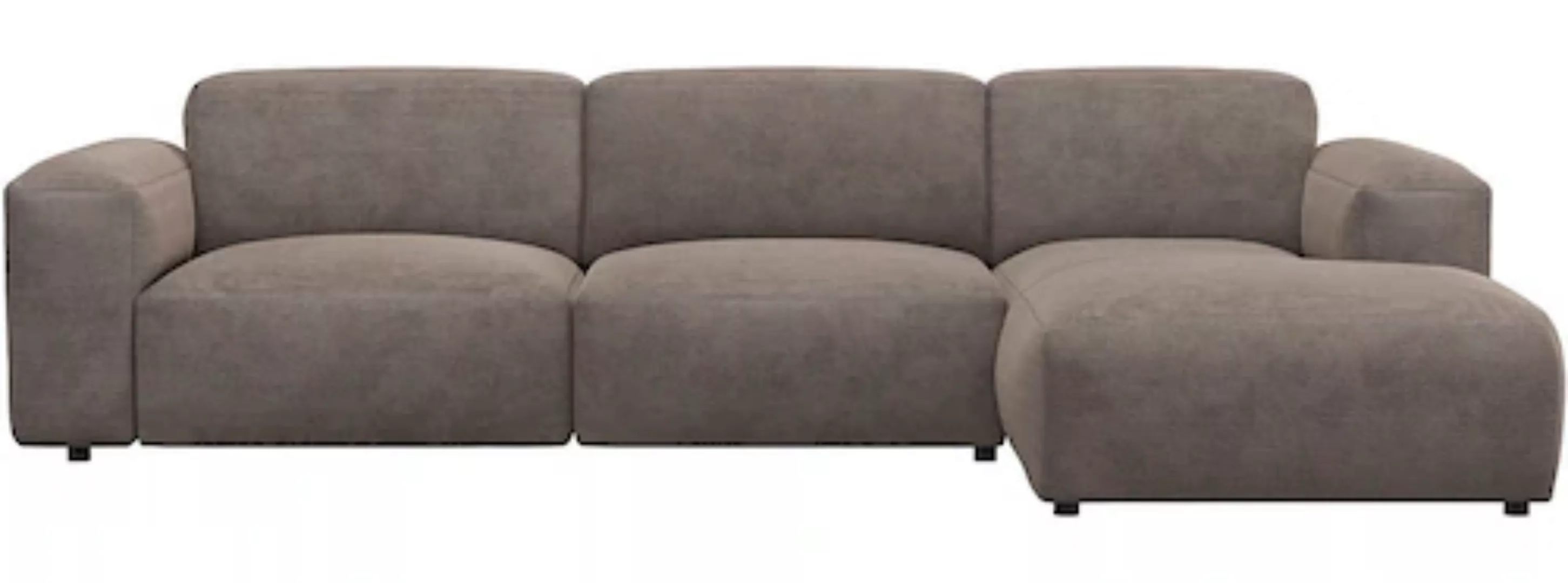 FLEXLUX Ecksofa »Lucera Chaislongue + 2,5 Sitzer« günstig online kaufen