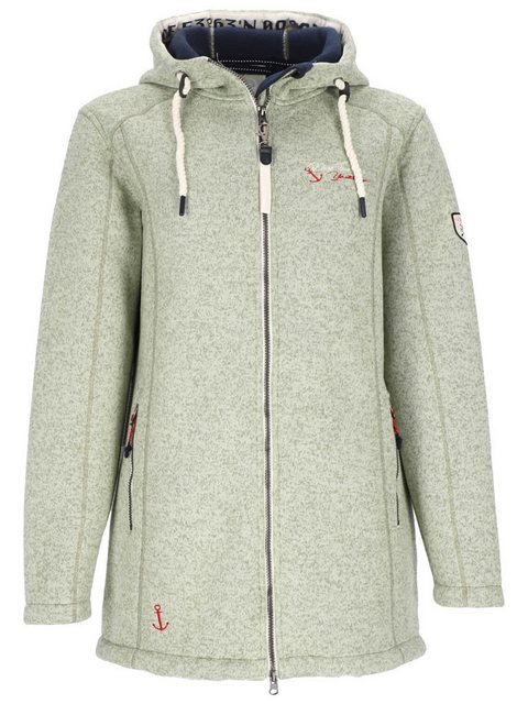 Dry Fashion Wollmantel Damen Wollfleece-Mantel Amsterdam - Fleecemantel tai günstig online kaufen