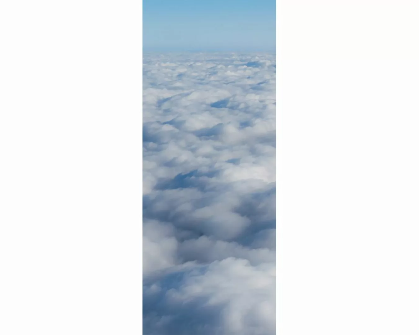 Dekopanel "Wolken" 1,00x2,50 m / Strukturvlies Klassik günstig online kaufen