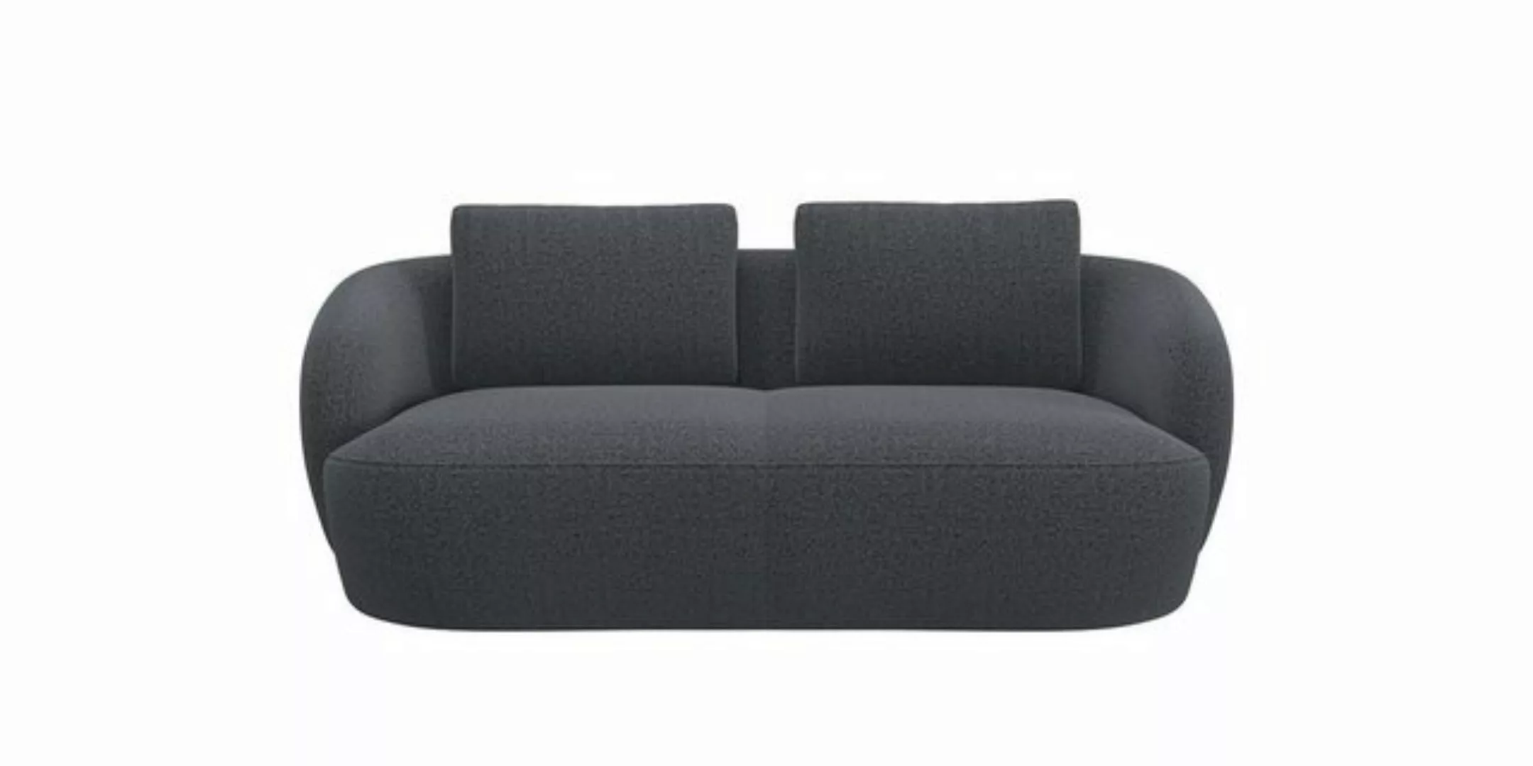 FLEXLUX 2,5-Sitzer Torino, rund, Couch, Loveseat, Modernes, organisches Sof günstig online kaufen