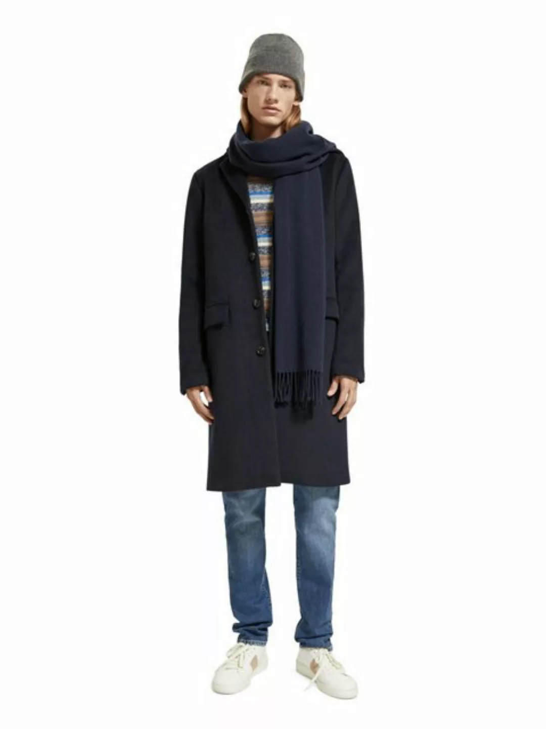 Scotch & Soda Kurzjacke Classic Wool Blend Overcoat günstig online kaufen