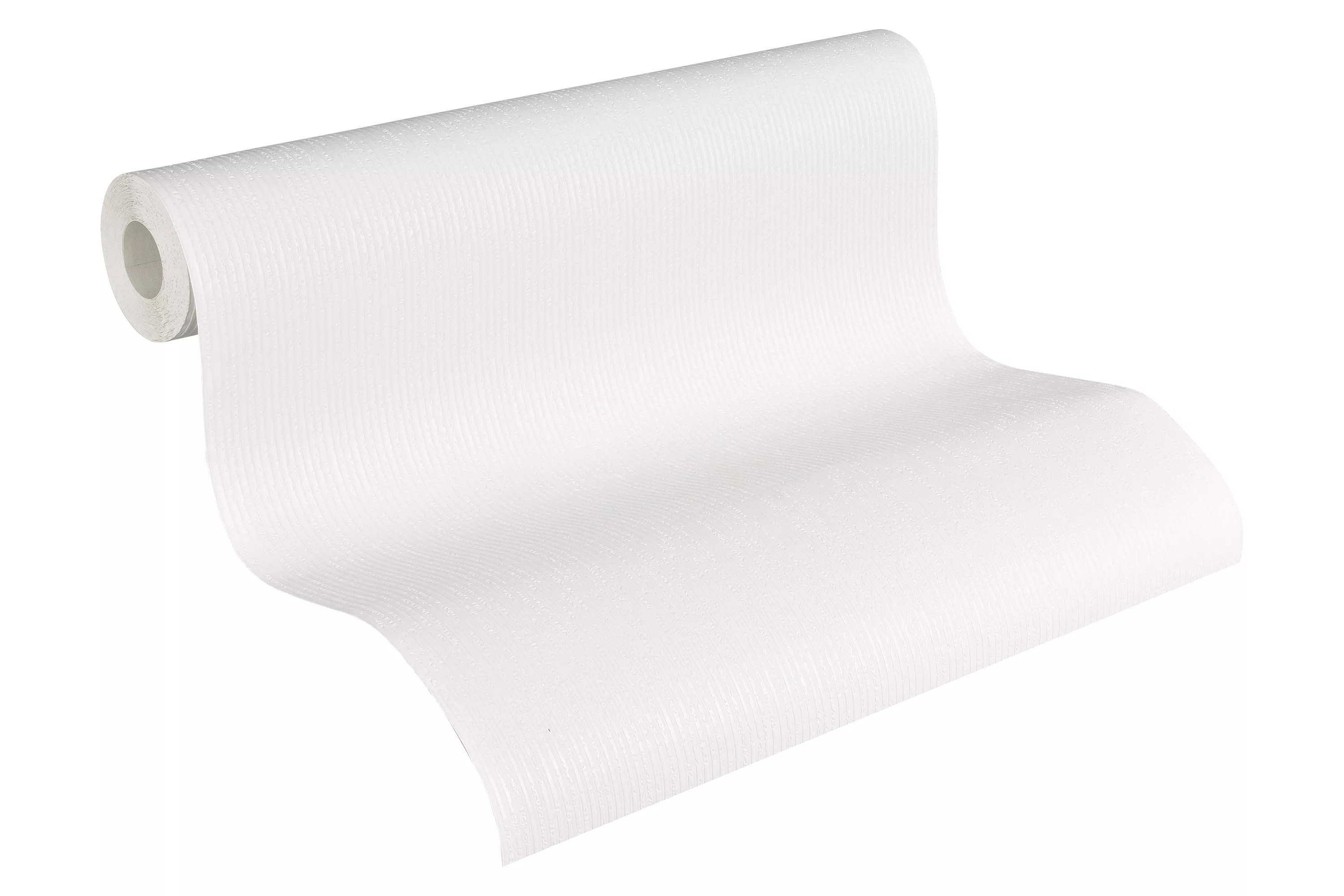 Bricoflor Geschwungene Linien Tapete Weiß Muster Vliestapete überstreichbar günstig online kaufen