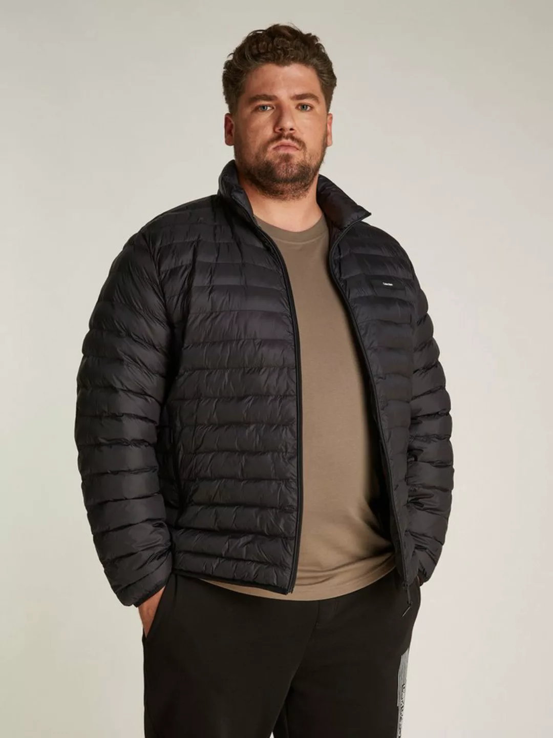 Calvin Klein Big&Tall Steppjacke BT_LW QUILT JACKET in Großen Größen mit Lo günstig online kaufen