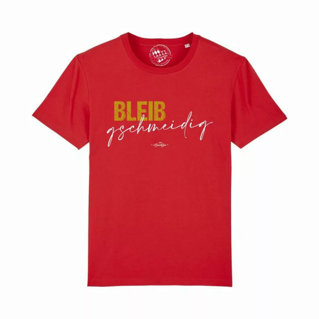 Bavariashop T-Shirt Herren T-Shirt "Bleib gschmeidig günstig online kaufen