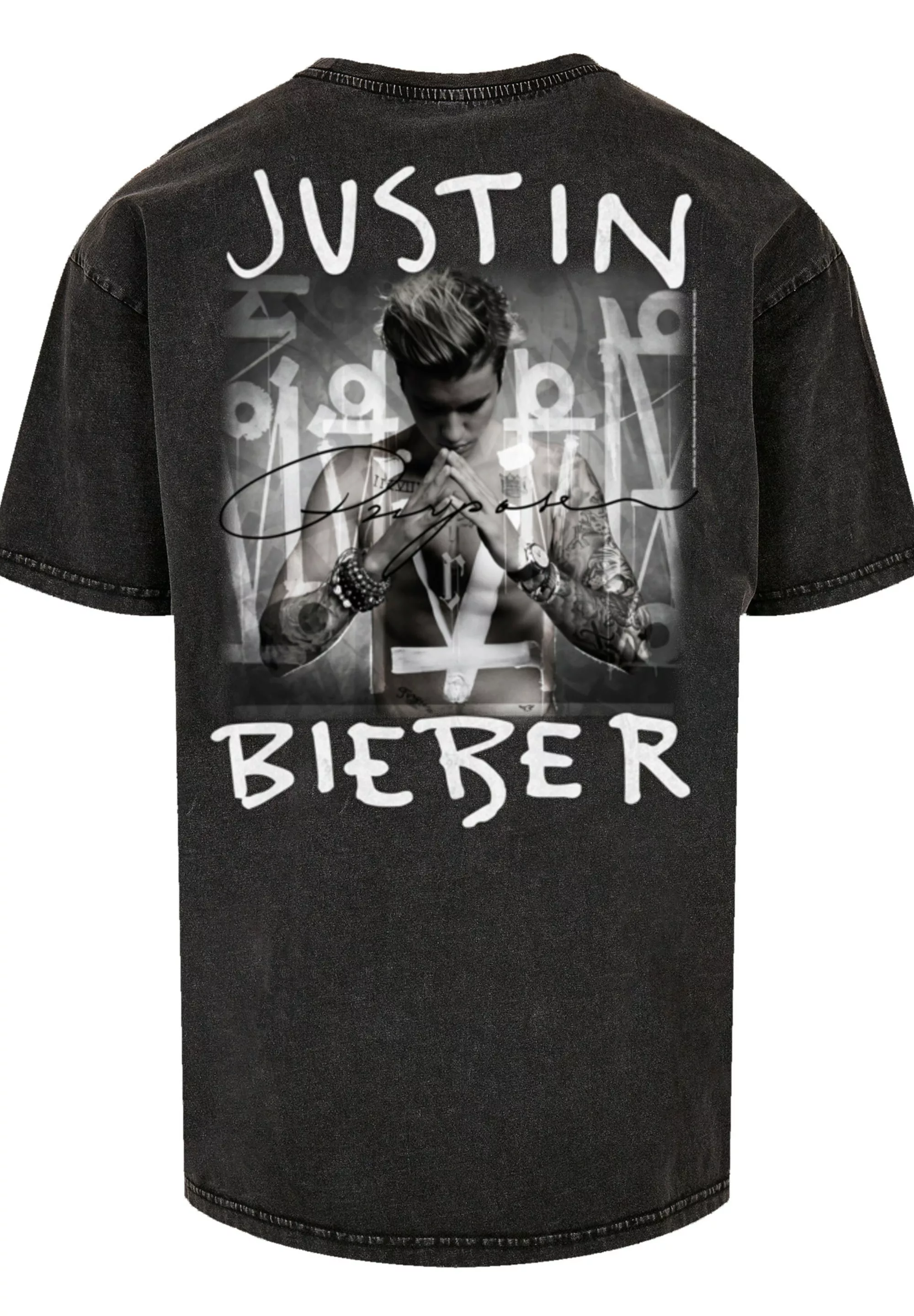 F4NT4STIC T-Shirt "Justin Bieber Purpose Album Cover", Premium Qualität, Mu günstig online kaufen