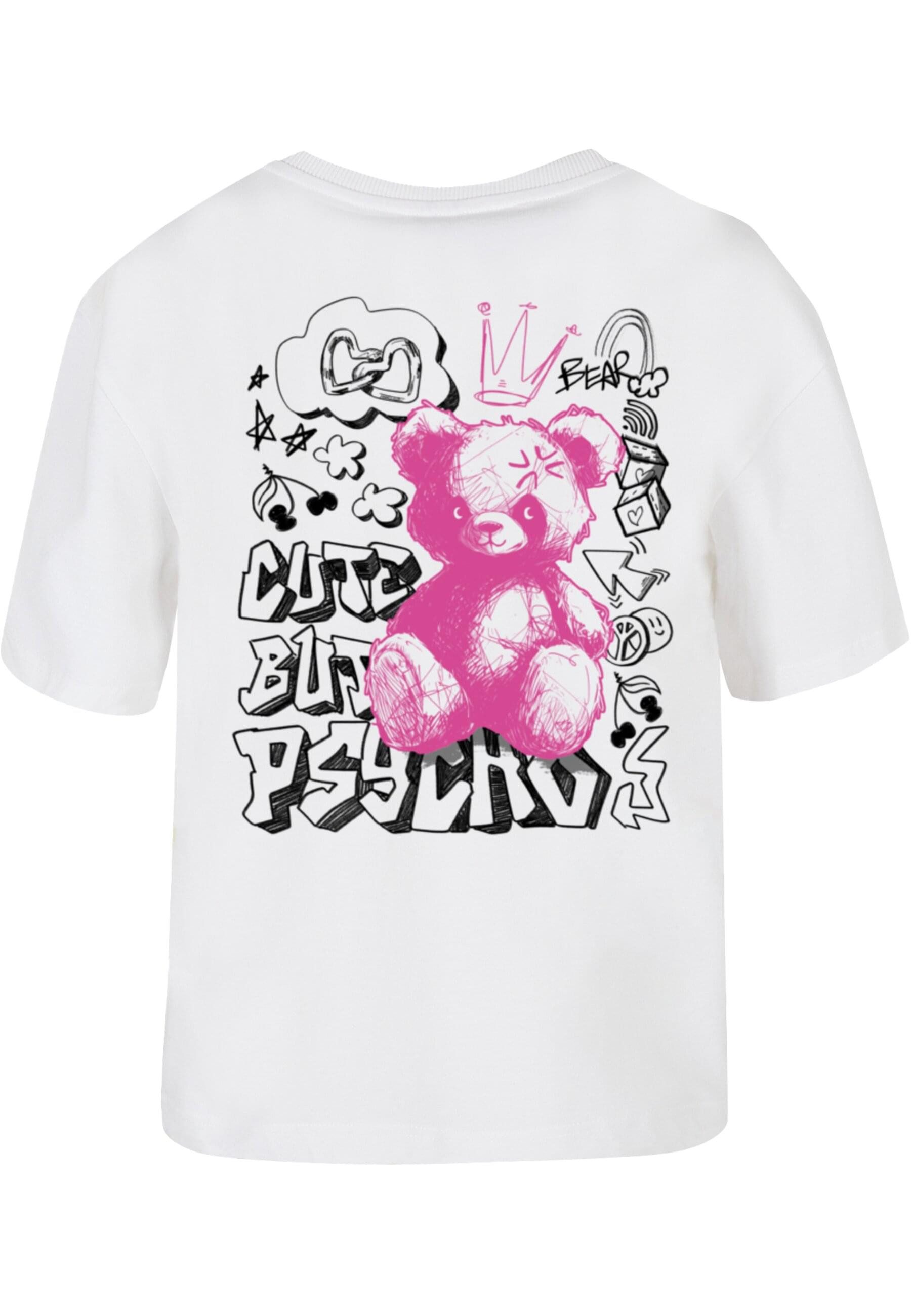 Miss Tee T-Shirt "Miss Tee Damen Cute But Psycho Tee", (1 tlg.) günstig online kaufen