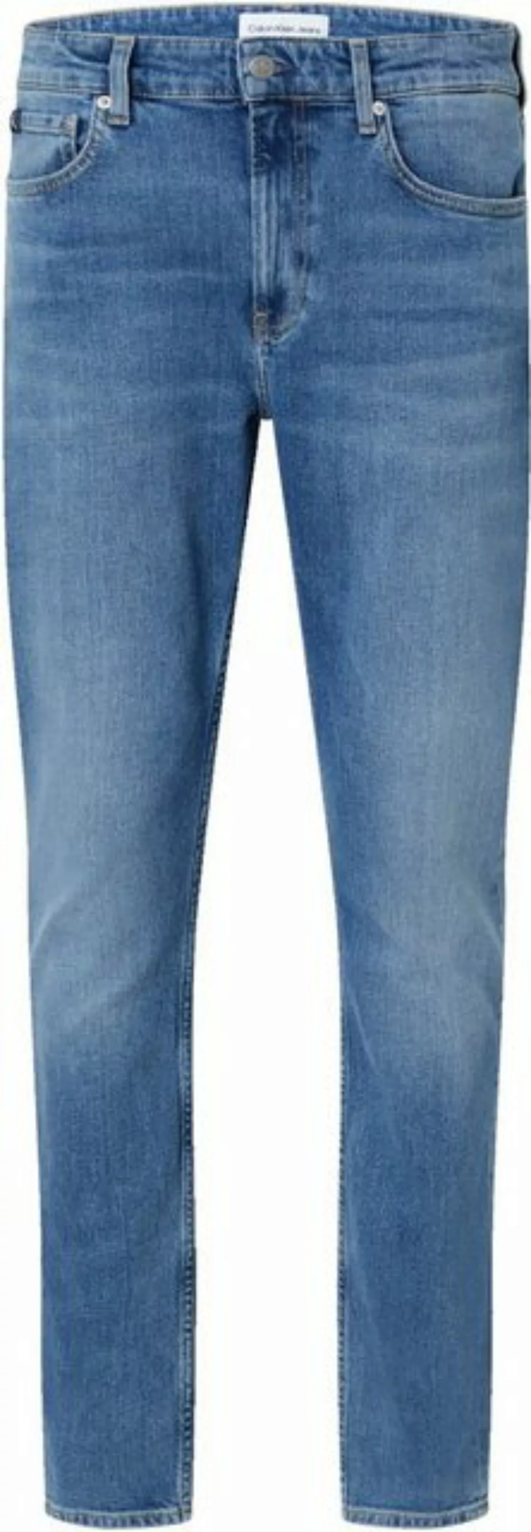 Calvin Klein Jeans Tapered-fit-Jeans SLIM TAPER mit Calvin Klein Leder-Badg günstig online kaufen