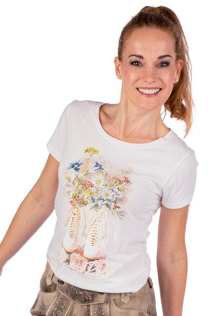 MarJo Trachtenshirt T-Shirt MILA edelweiß günstig online kaufen