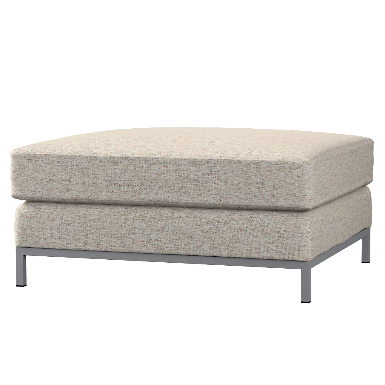 Bezug für Kramfors Hocker, grau-beige, Husse, Kramfors Hocker, Madrid (162- günstig online kaufen