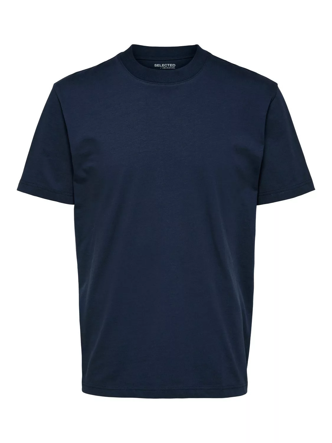 Selected Homme Herren Rundhals T-Shirt SLHRELAXCOLMAN - Relaxed Fit günstig online kaufen