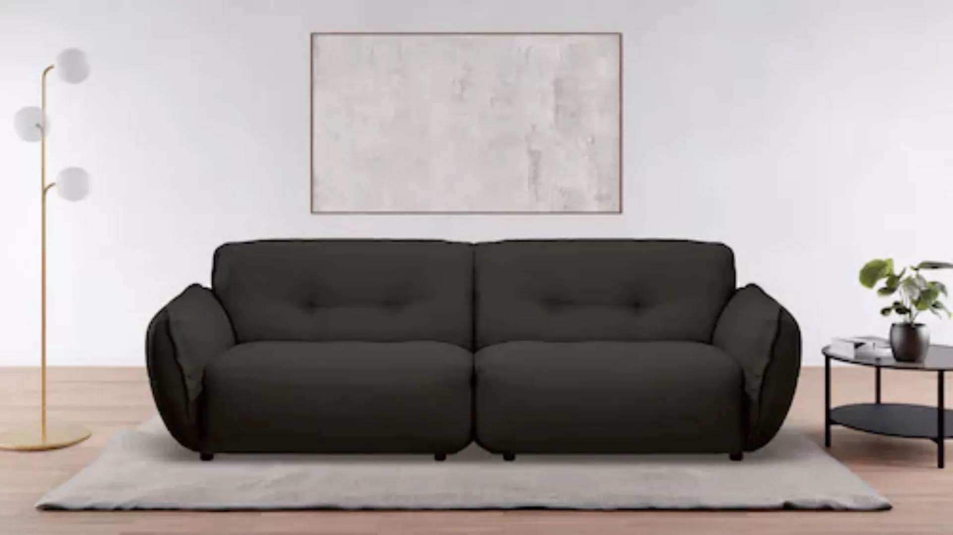 BETYPE 4-Sitzer »Be Fluffy«, Softes Sitzgefühl, moderne Kedernaht, hochwert günstig online kaufen