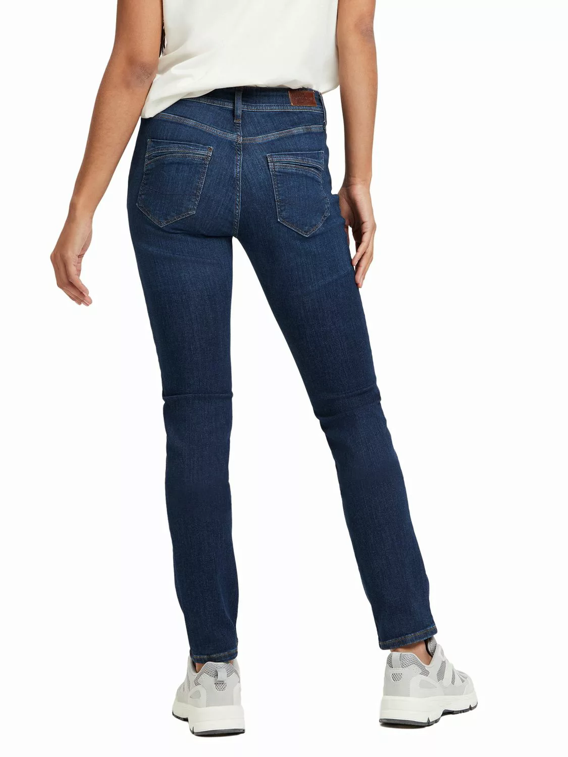 Cross Jeans Damen Jeans ANYA - Slim Fit - Blau - Dark Blue günstig online kaufen