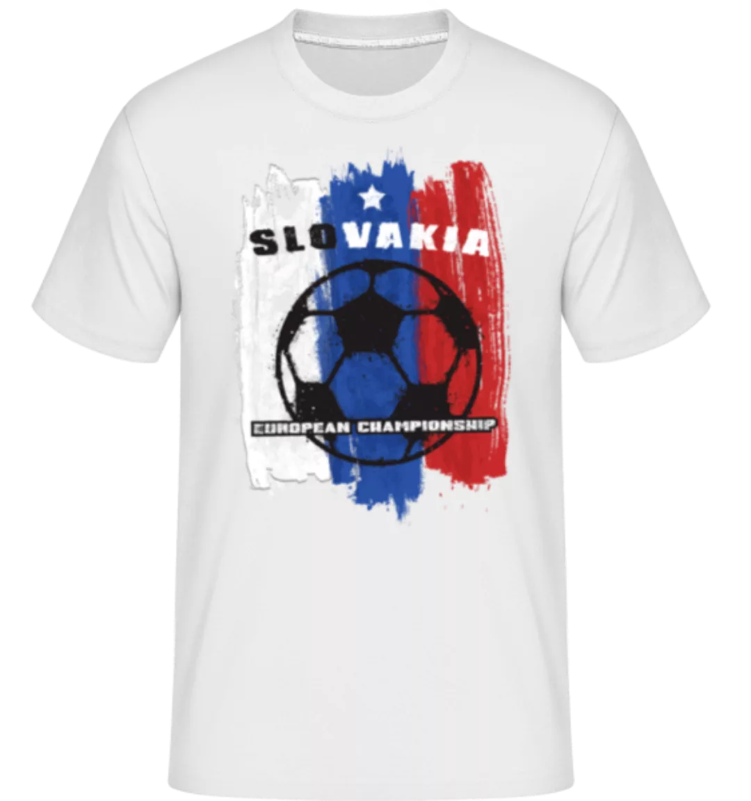 Fußball Slovakia · Shirtinator Männer T-Shirt günstig online kaufen