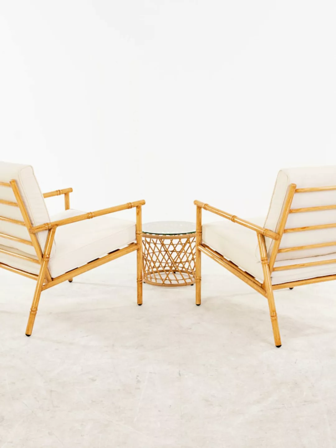 Garten-Lounge-Set Im Bambus-Look impré Beige, holzfarbend günstig online kaufen