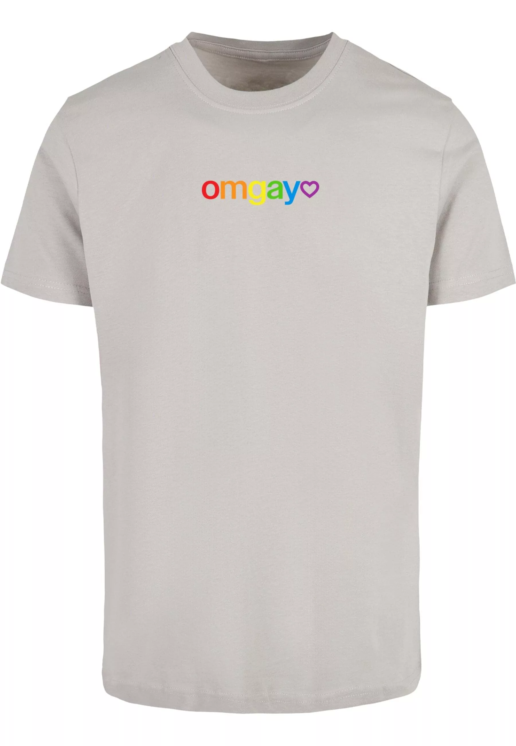 MisterTee T-Shirt "MisterTee OMGay Rainbow Pride Tee" günstig online kaufen