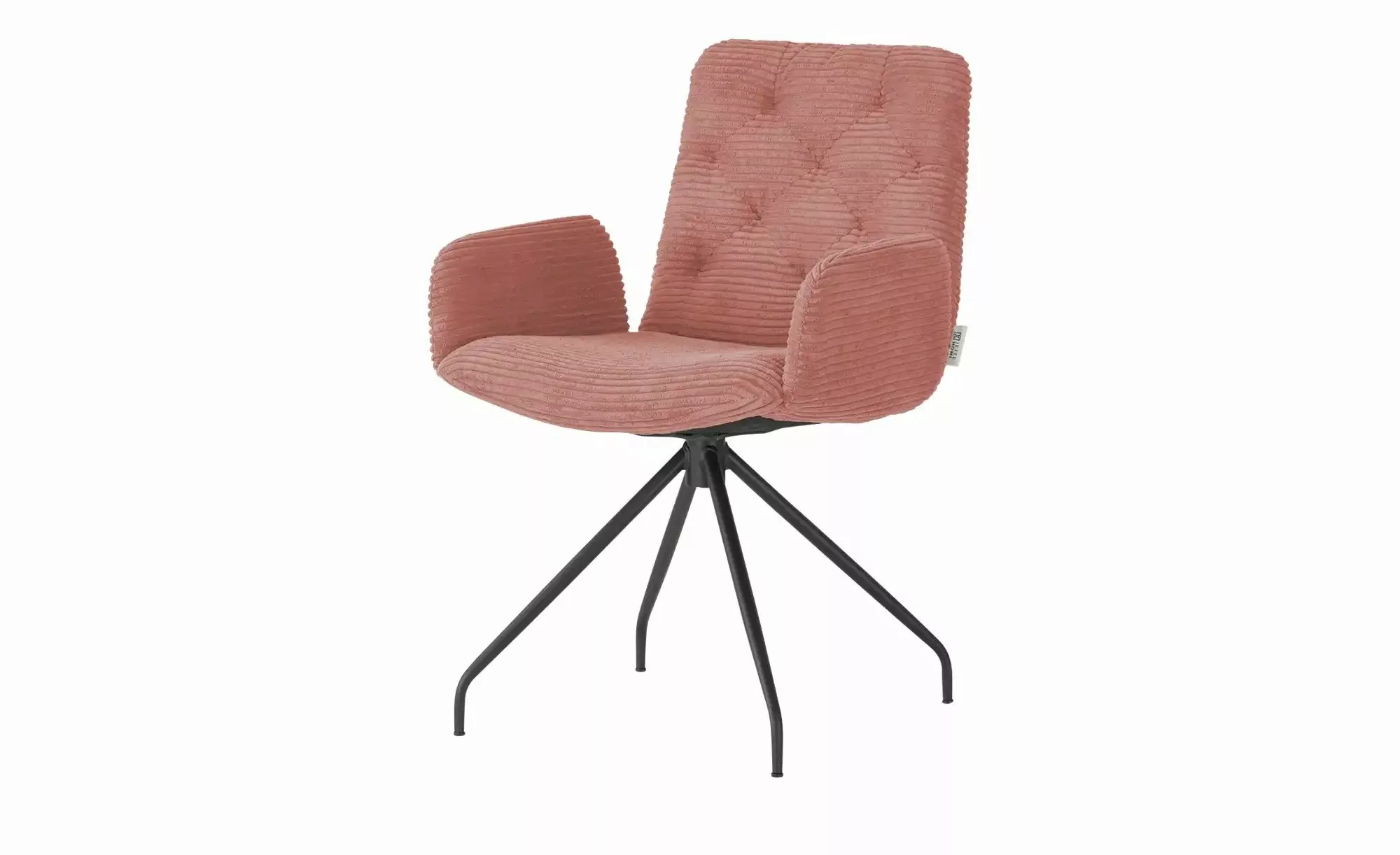 Jette Home Polsterstuhl  Salo ¦ rosa/pink ¦ Maße (cm): B: 59 H: 87 T: 66.0 günstig online kaufen