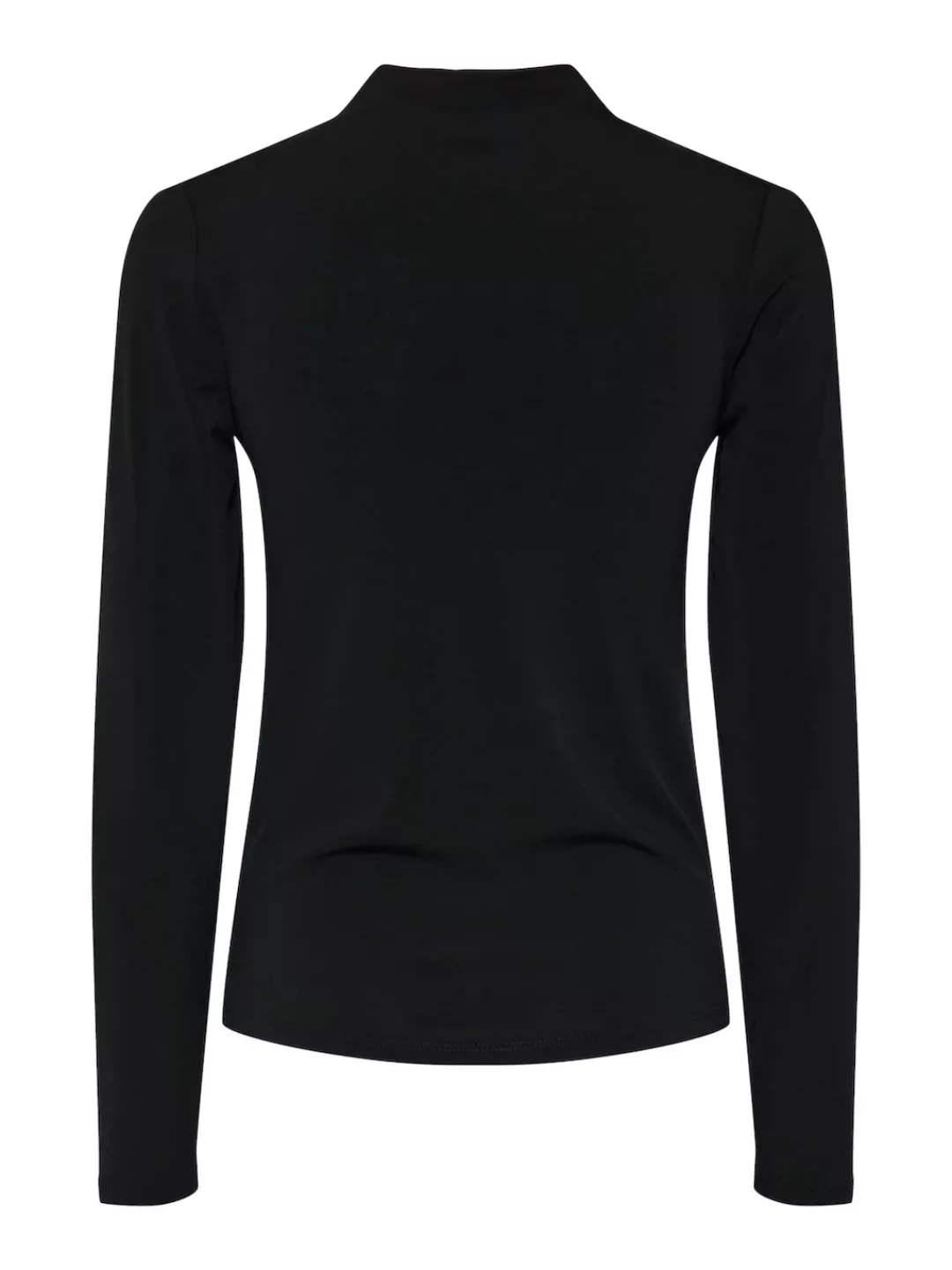 pieces Langarmshirt "PCMADISON LS DRAPED TOP NOOS BC" günstig online kaufen