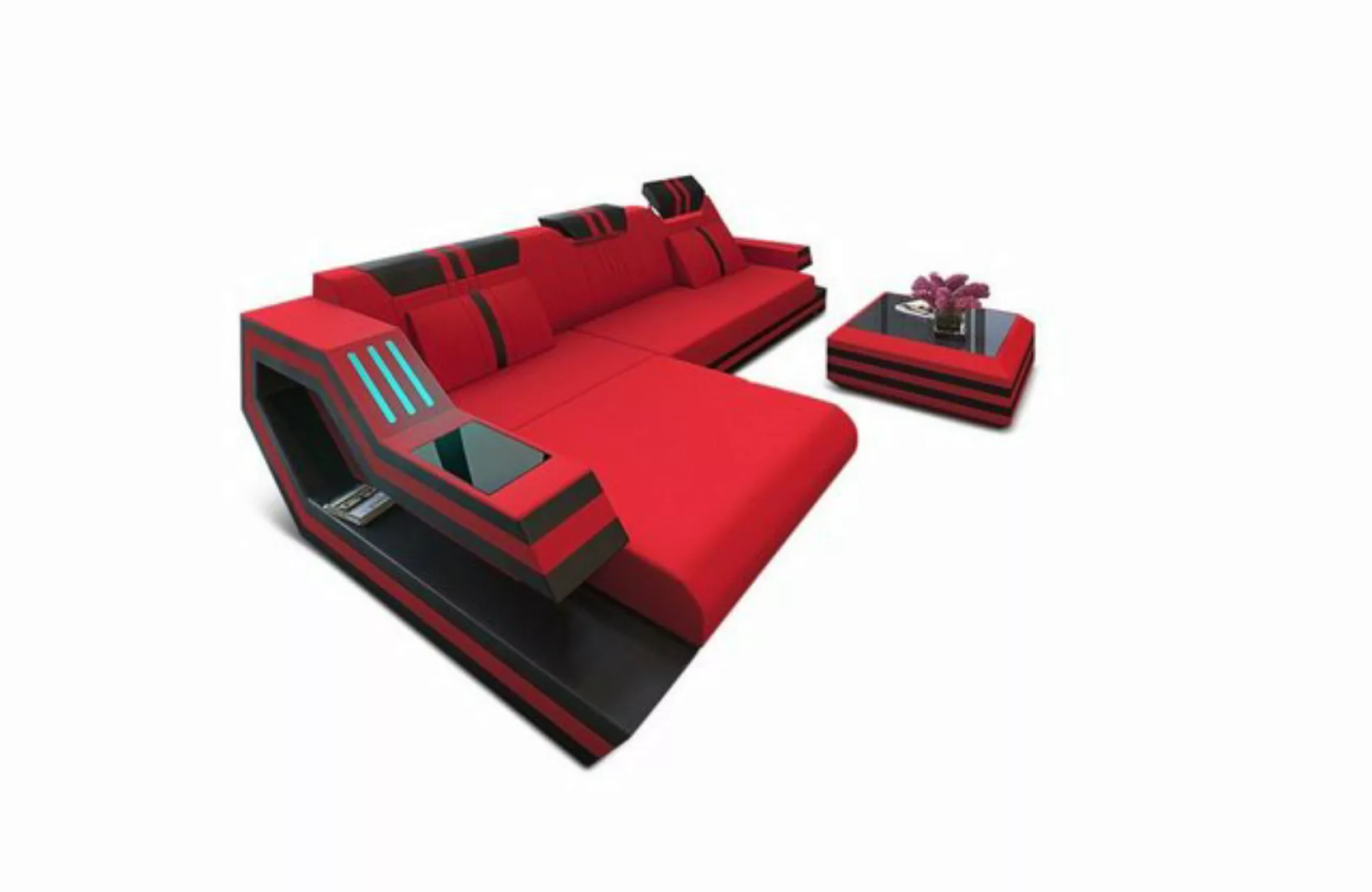 Sofa Dreams Ecksofa Ecksofa Polster Stoffsofa Ravenna L Form M Mikrofaser S günstig online kaufen