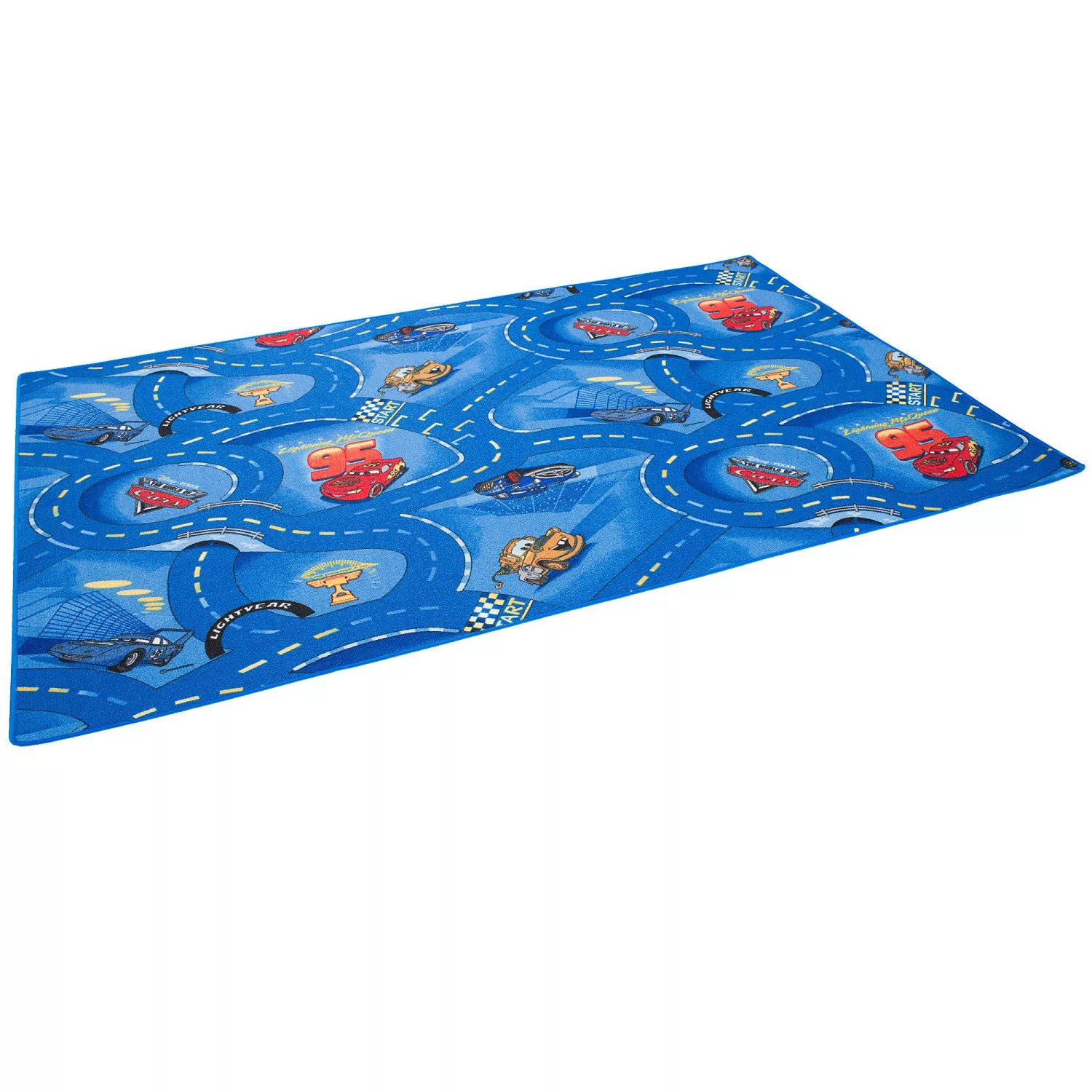 Snapstyle Kinder und Spielteppich Disney Cars Blau 80x200cm günstig online kaufen