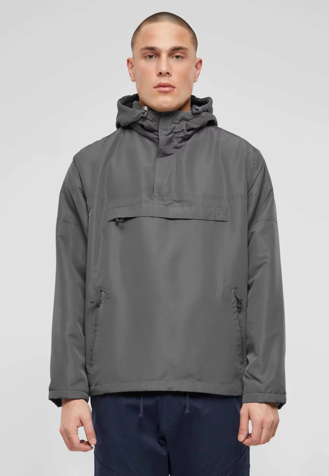 Brandit Anorak "Brandit Herren Fleece Pull Over Windbreaker", (1 St.), mit günstig online kaufen