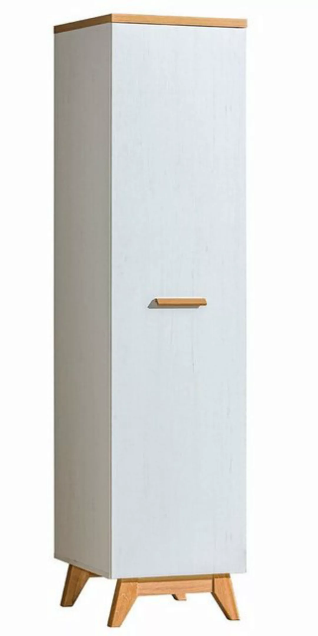 Feldmann-Wohnen Kleiderschrank Seven (1-St) 45x52x185cm Nash Eiche Andersen günstig online kaufen