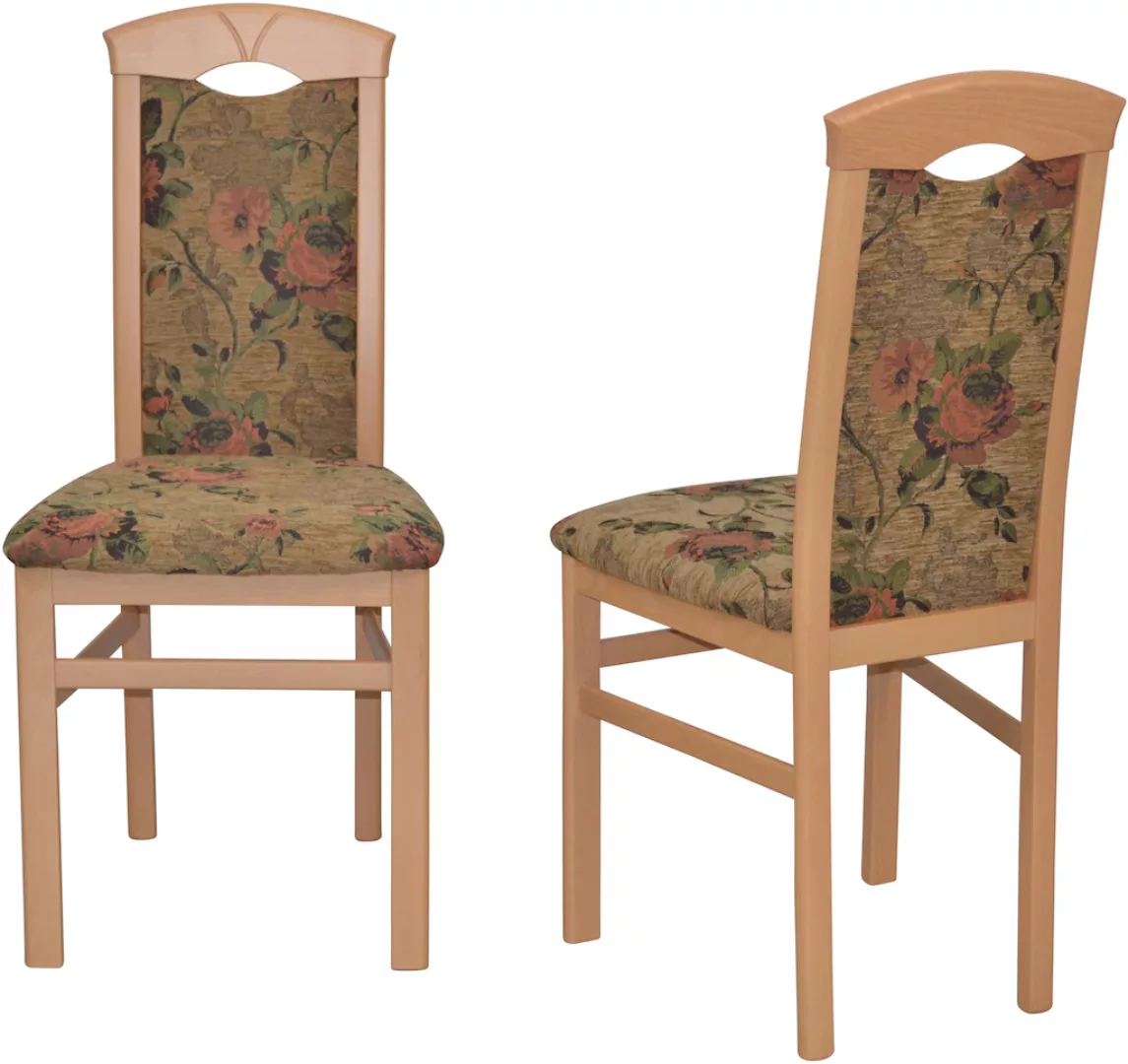 HOFMANN LIVING AND MORE Esszimmerstuhl, (Set), 2 St., Webstoff-Polyester günstig online kaufen