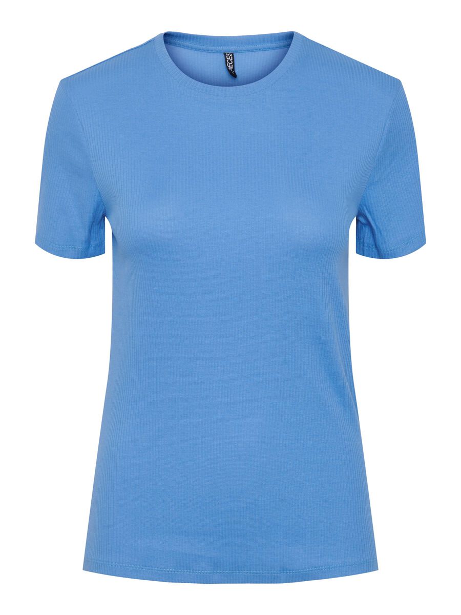 PIECES Pcruka T-shirt Damen Blau günstig online kaufen