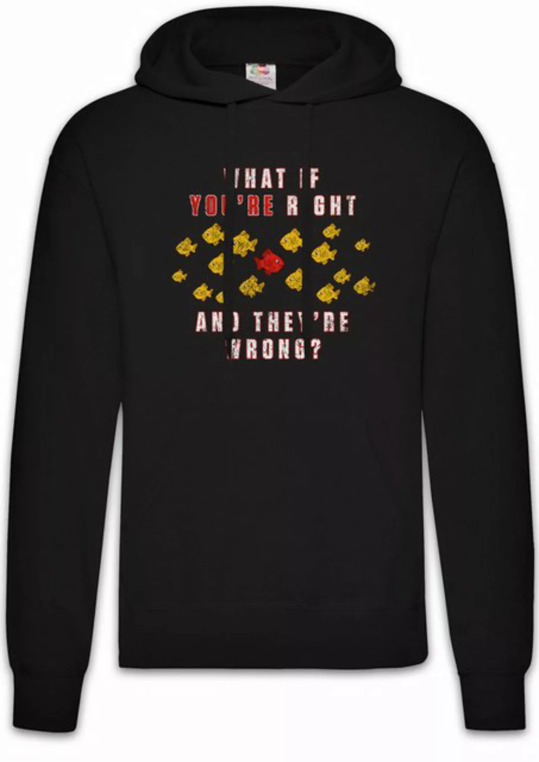 Urban Backwoods Hoodie What If You're Right And They're Wrong Herren Hoodie günstig online kaufen