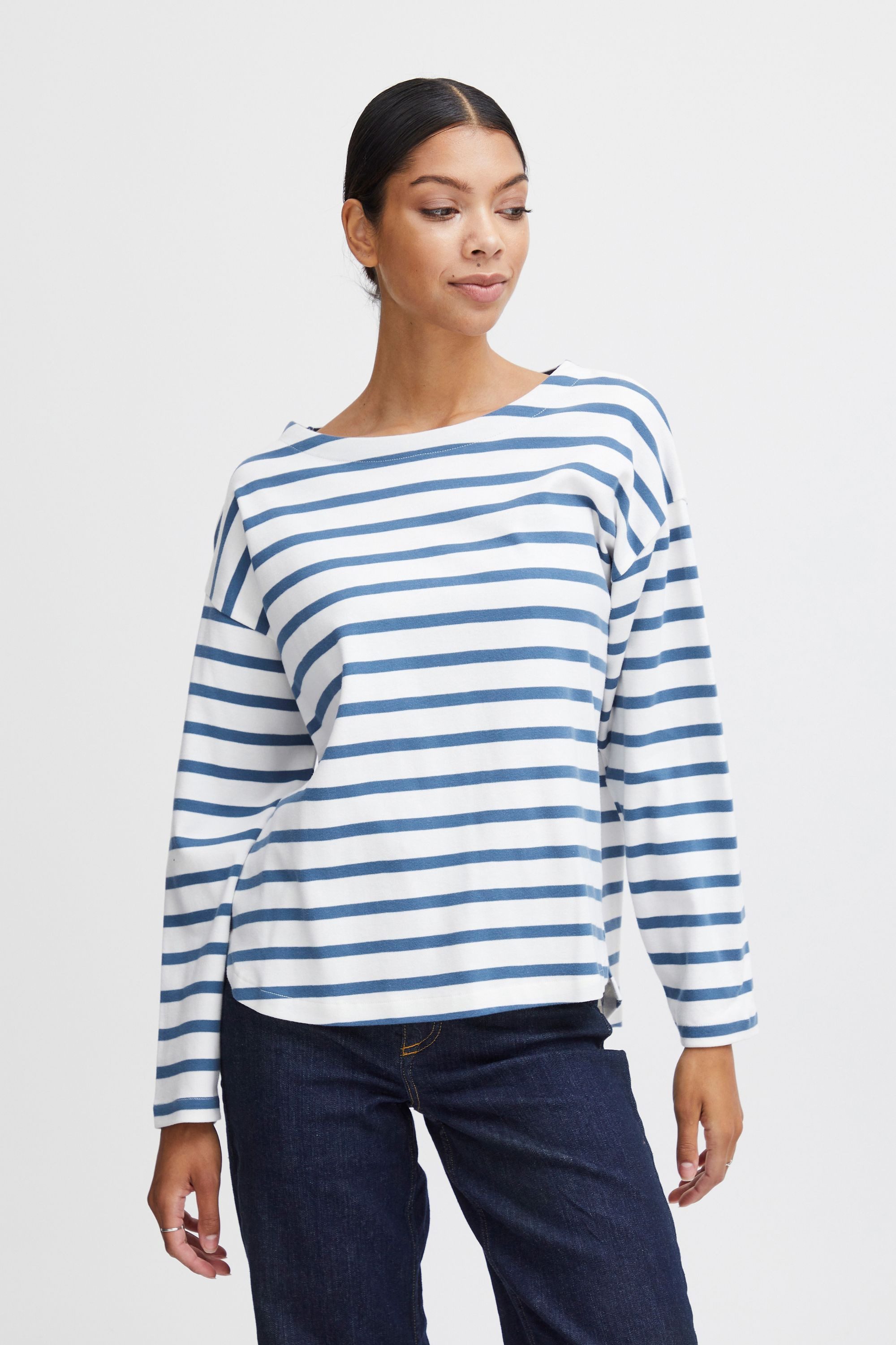 b.young Longsleeve BYRAMSI überschnittener Pulli mit günstig online kaufen