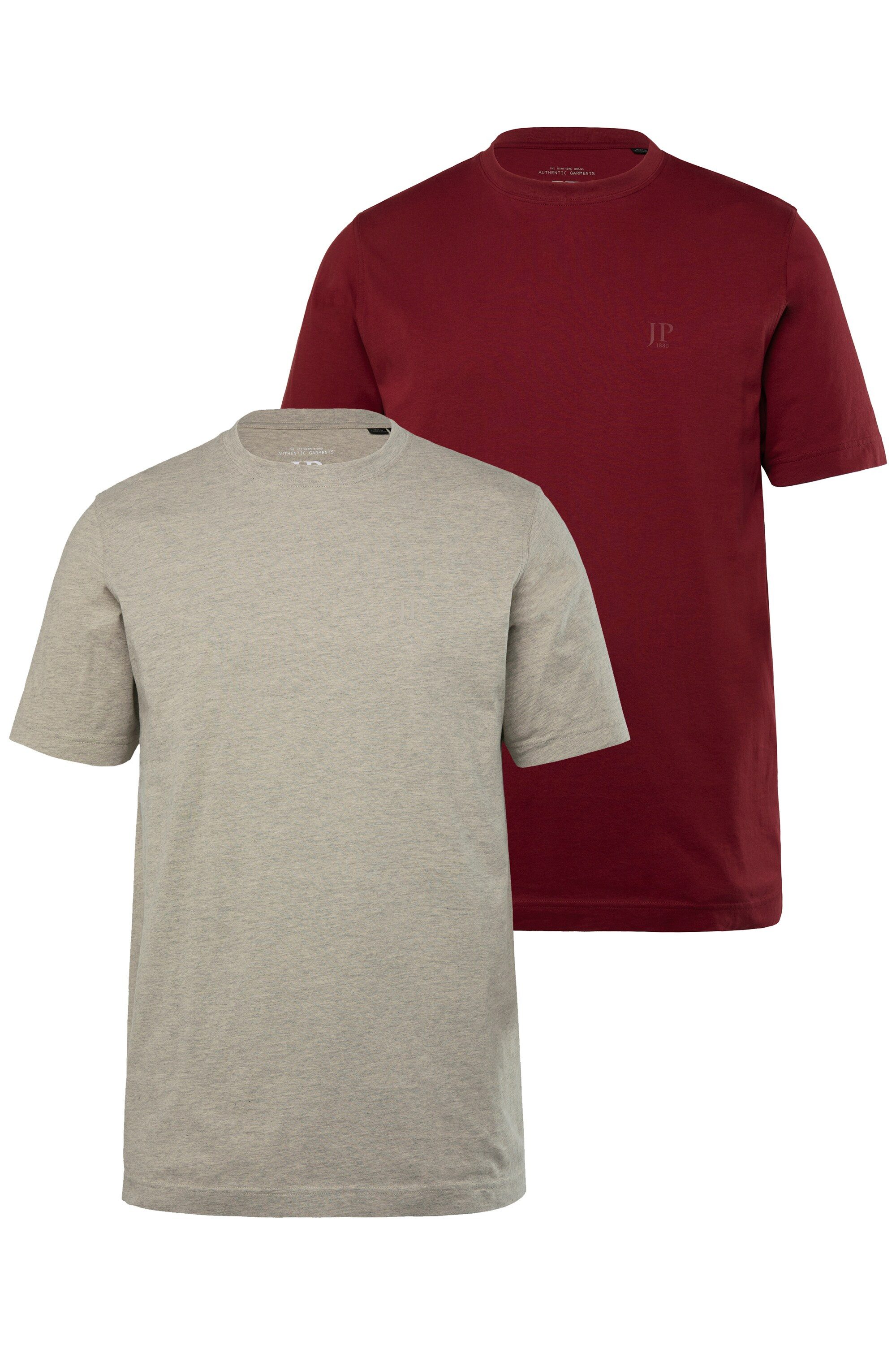 JP1880 T-Shirt T-Shirts Basic 2er-Pack Rundhals günstig online kaufen