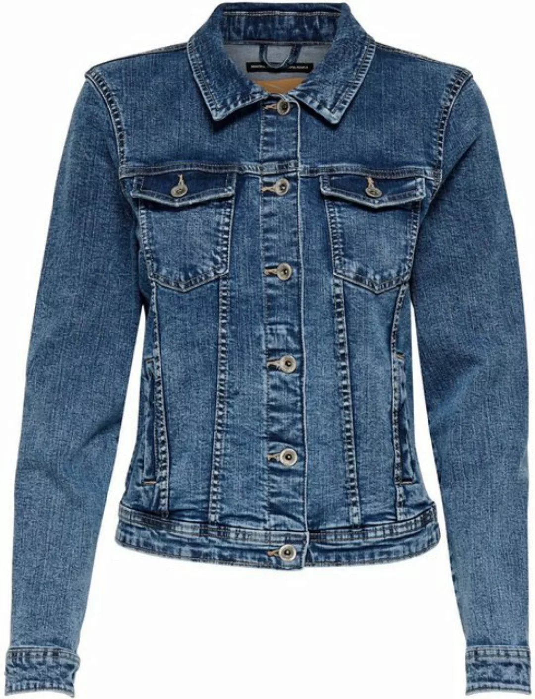 ONLY Jeansjacke ONLTIA DNM JACKET MB BEX02 NOOS in leichter Used-Waschung m günstig online kaufen