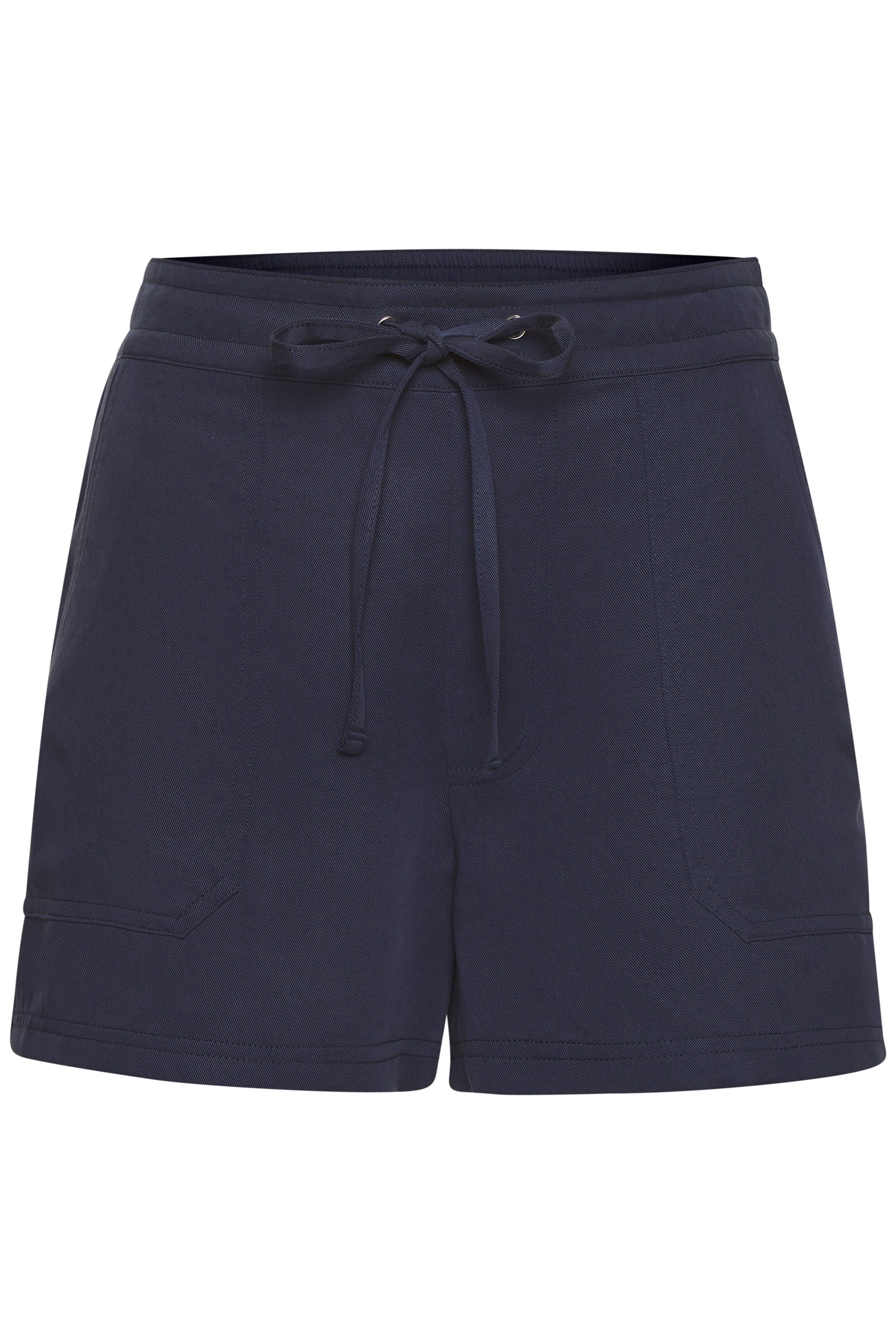 LASCANA Shorts, mit aufgesetzten Taschen und Gummizug, kurze Hose aus Lyoce günstig online kaufen