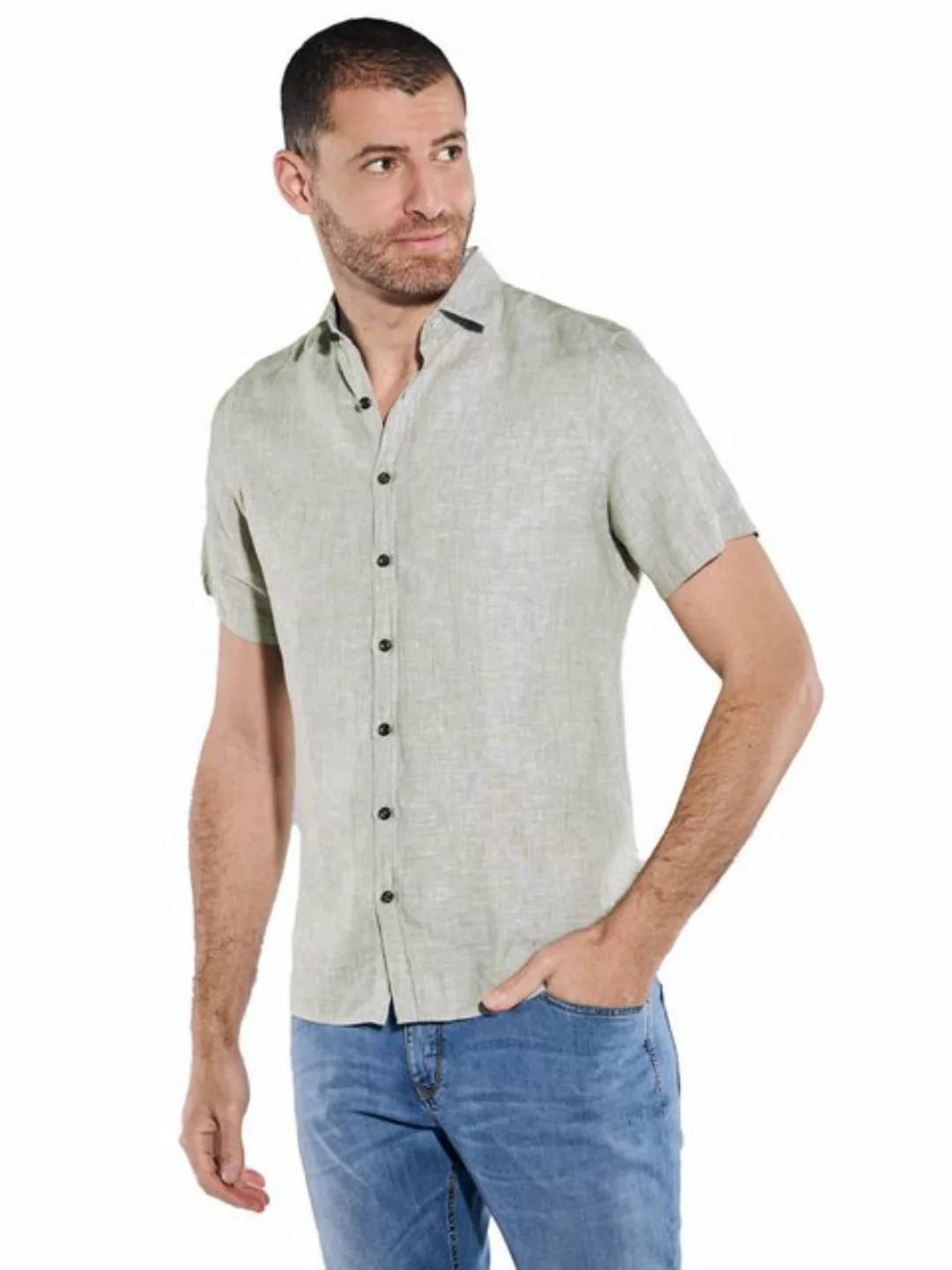 ENGBERS GERMANY Kurzarmhemd Kurzarm-Hemd slim fit günstig online kaufen
