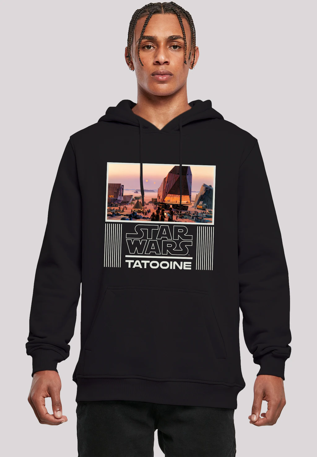 F4NT4STIC Kapuzenpullover "Star Wars Tatooine Panorma", Premium Qualität, S günstig online kaufen