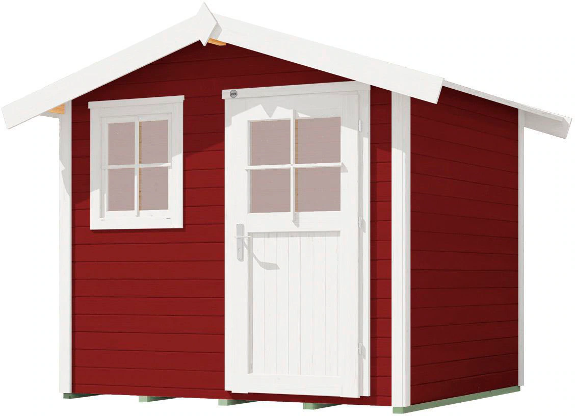 Weka Holz-Gartenhaus Satteldach Lasiert 239 cm günstig online kaufen