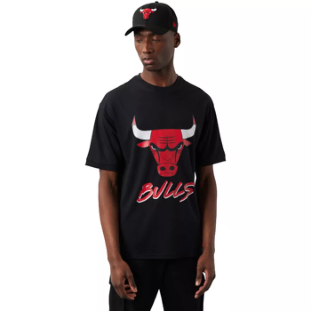 New-Era  T-Shirt NBA Chicago Bulls Script Mesh Tee günstig online kaufen